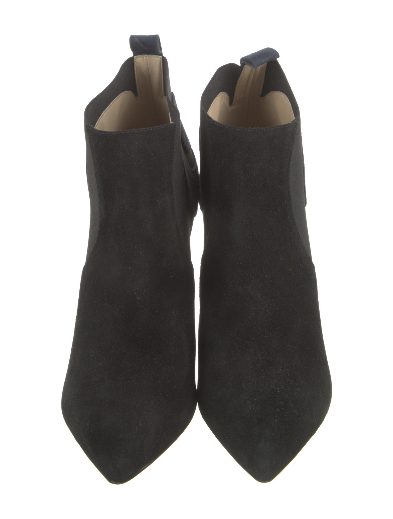 Marco Baldassari Suede Colorblock Pattern Boots