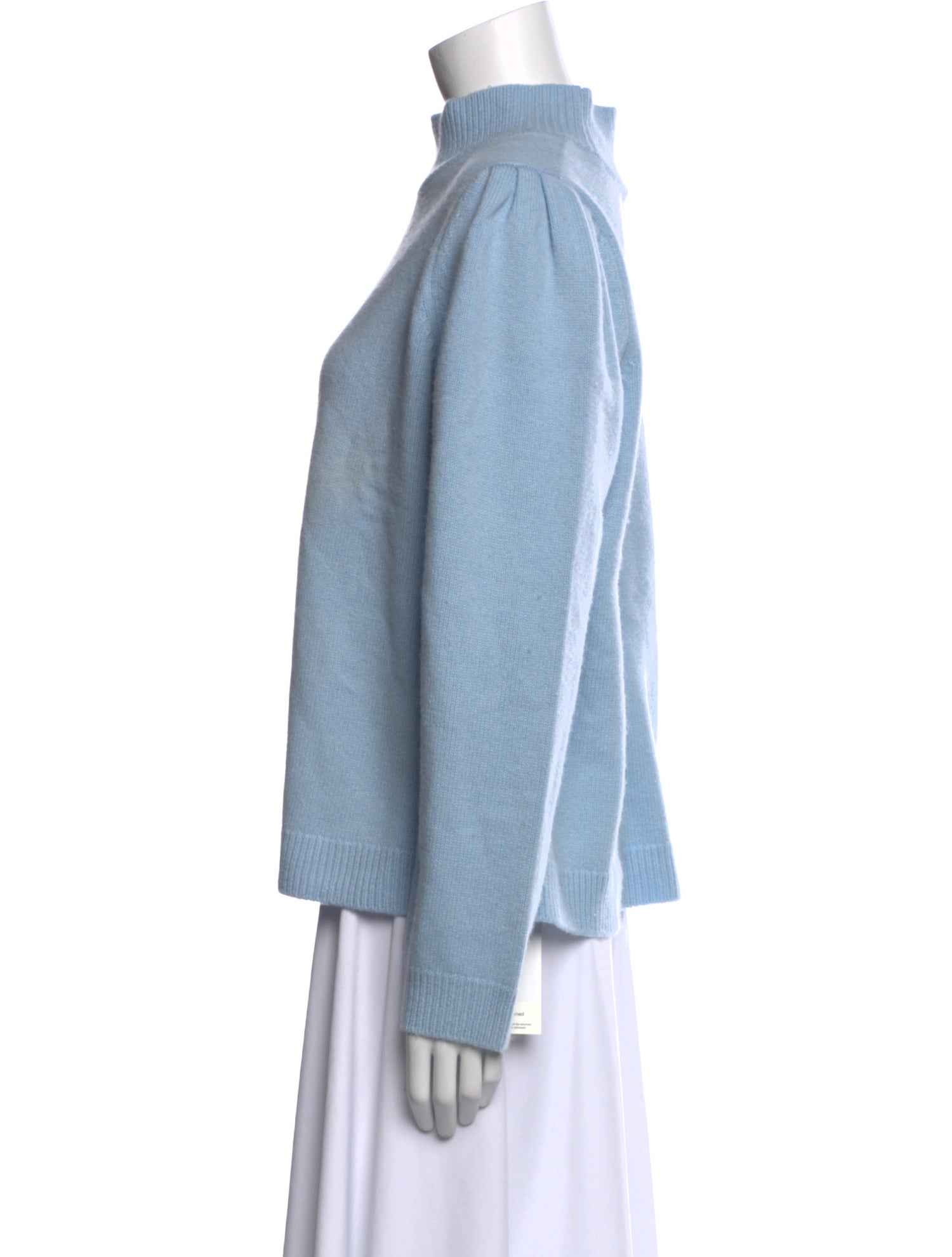 Milly Merino Wool Mock Neck Sweater