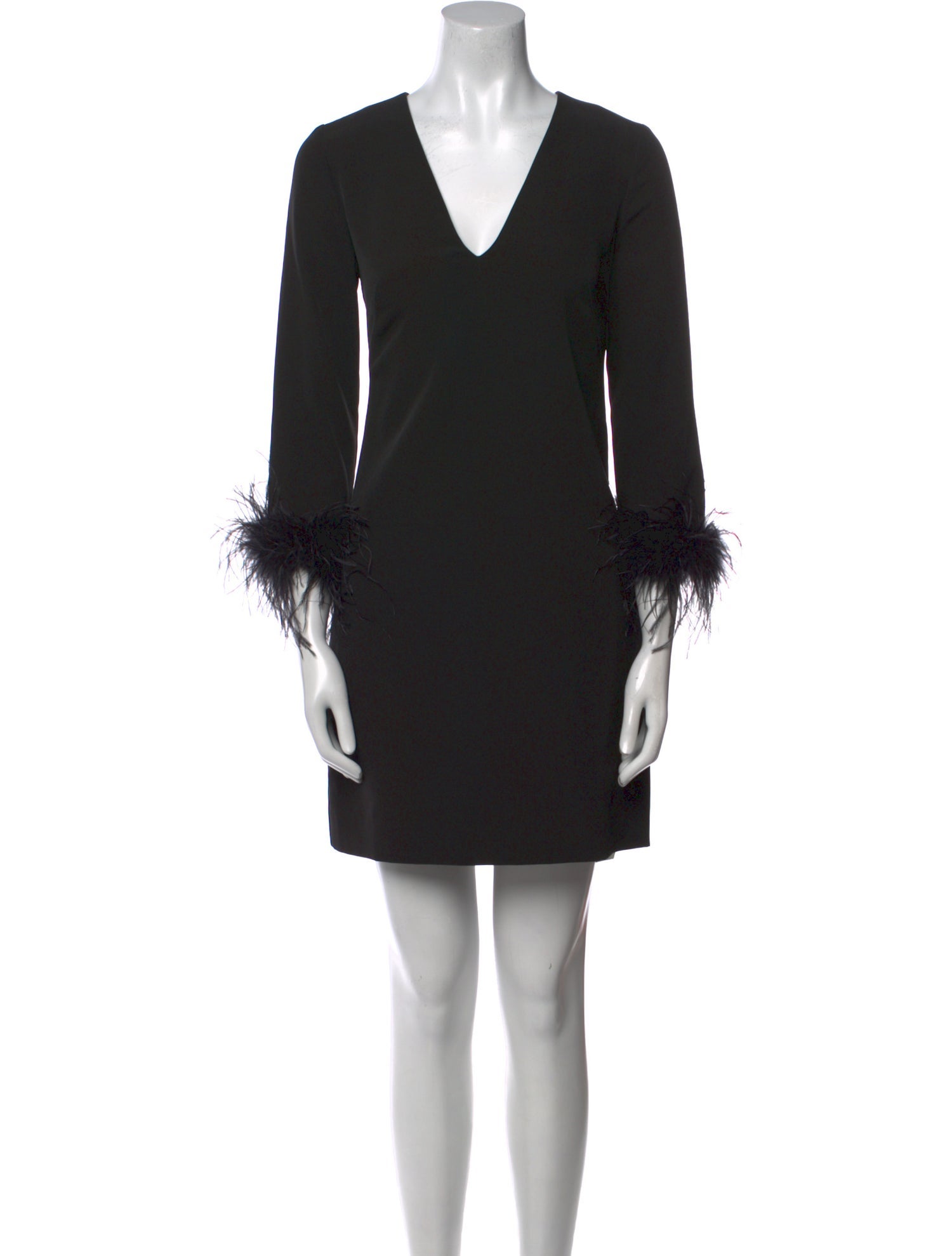 Milly V-Neck Mini Dress