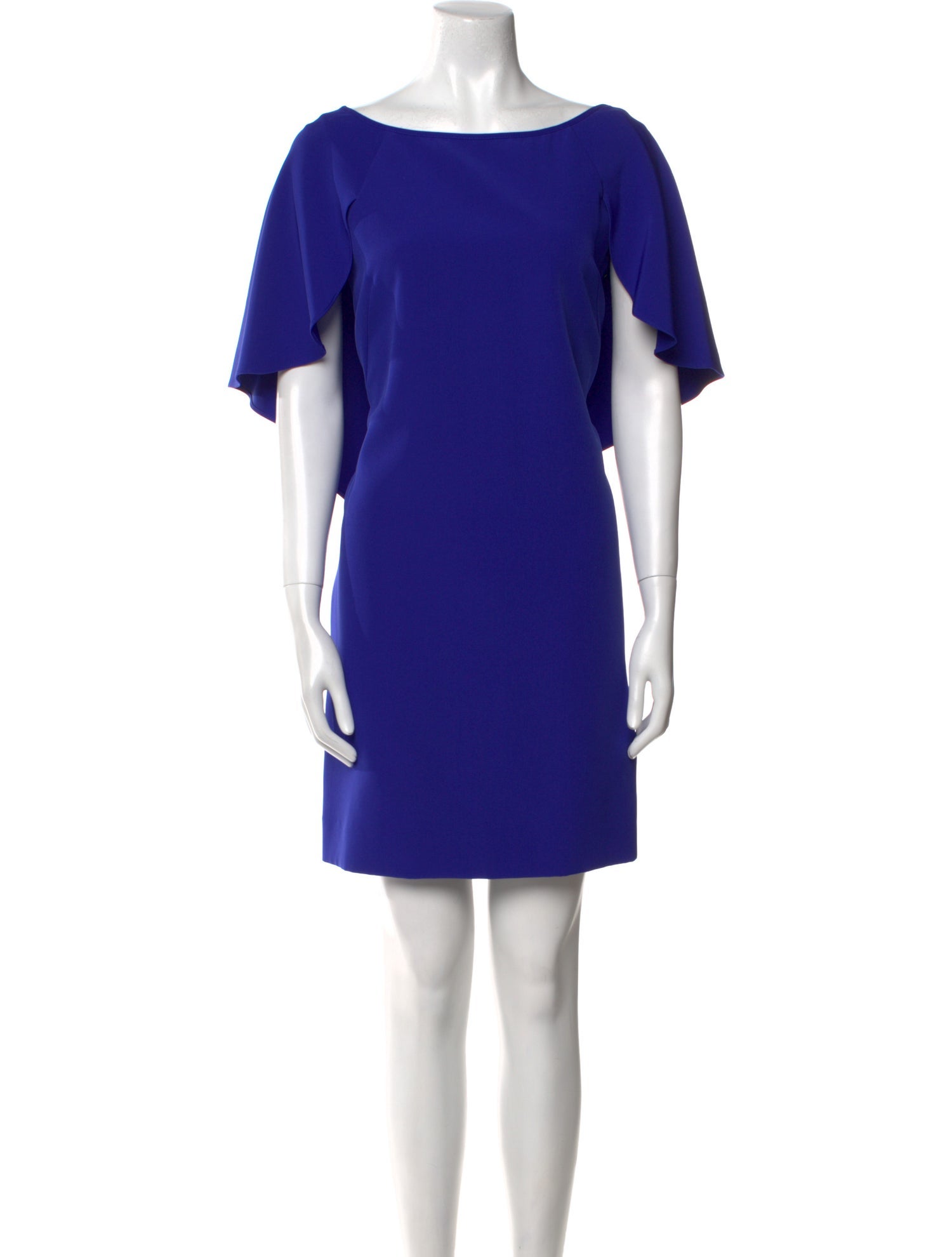 Milly Bateau Neckline Mini Dress