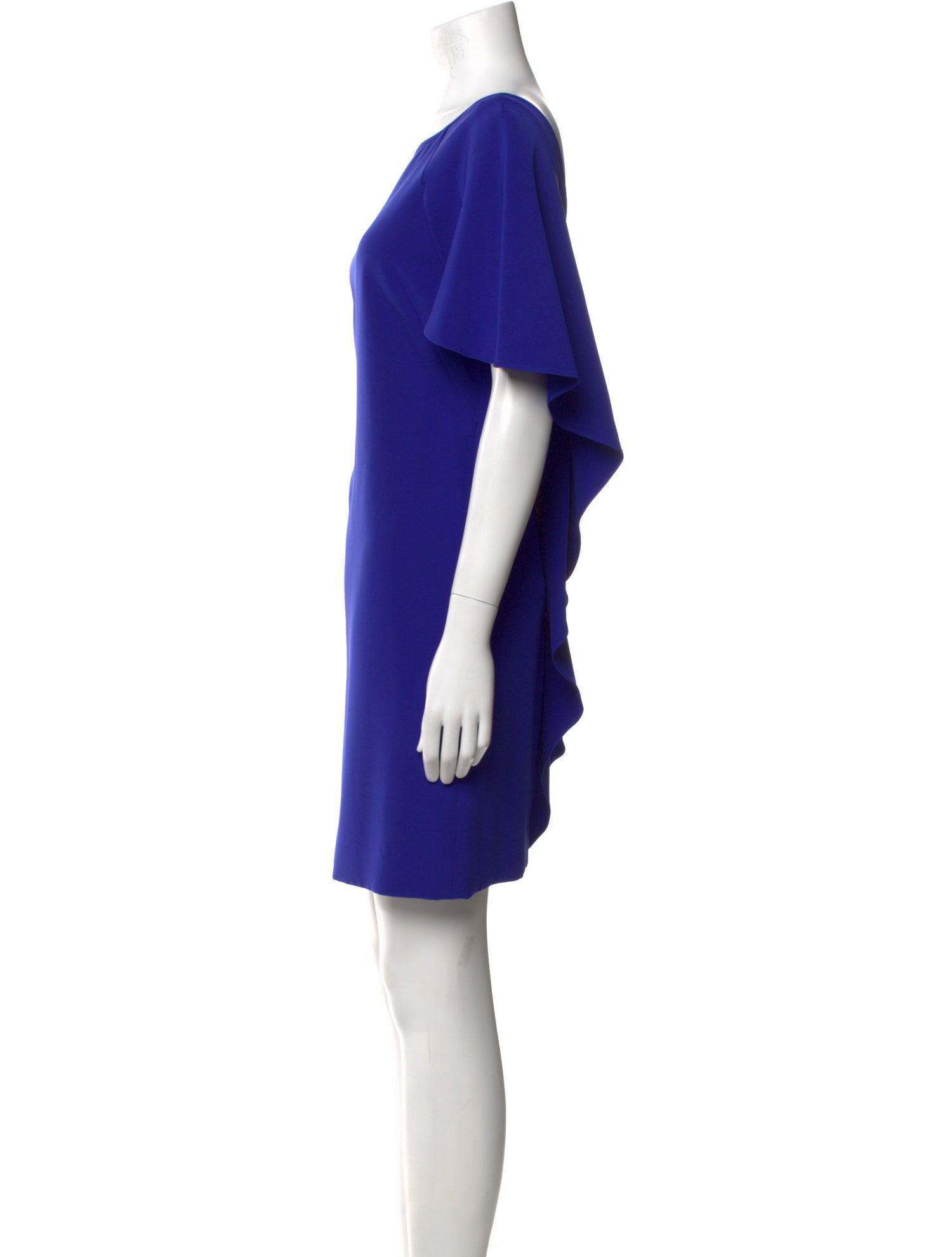 Milly Bateau Neckline Mini Dress