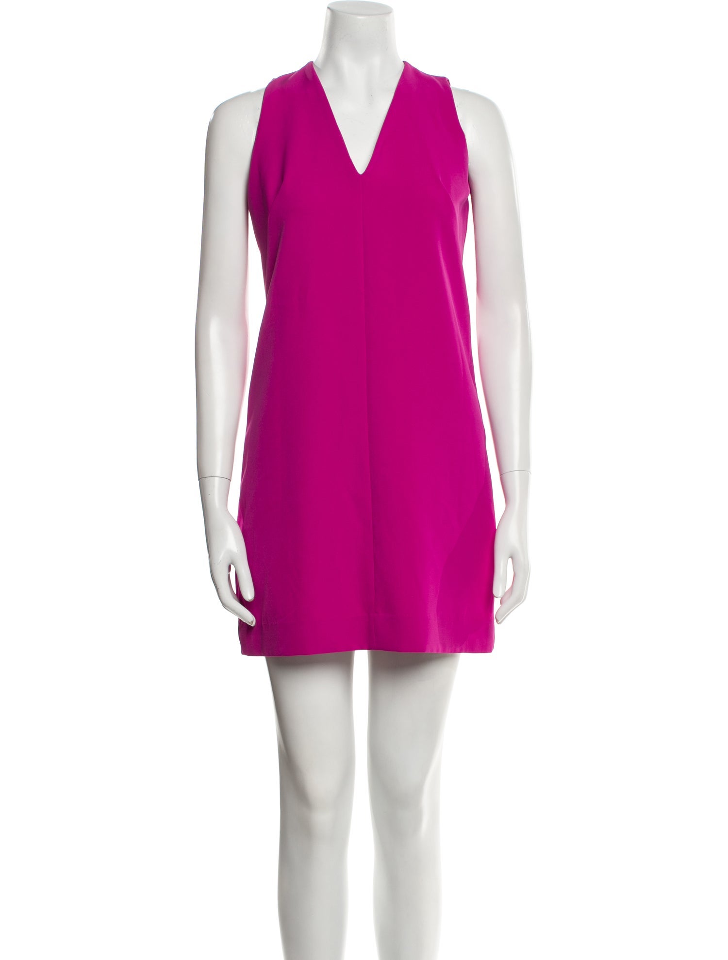 Milly V-Neck Mini Dress