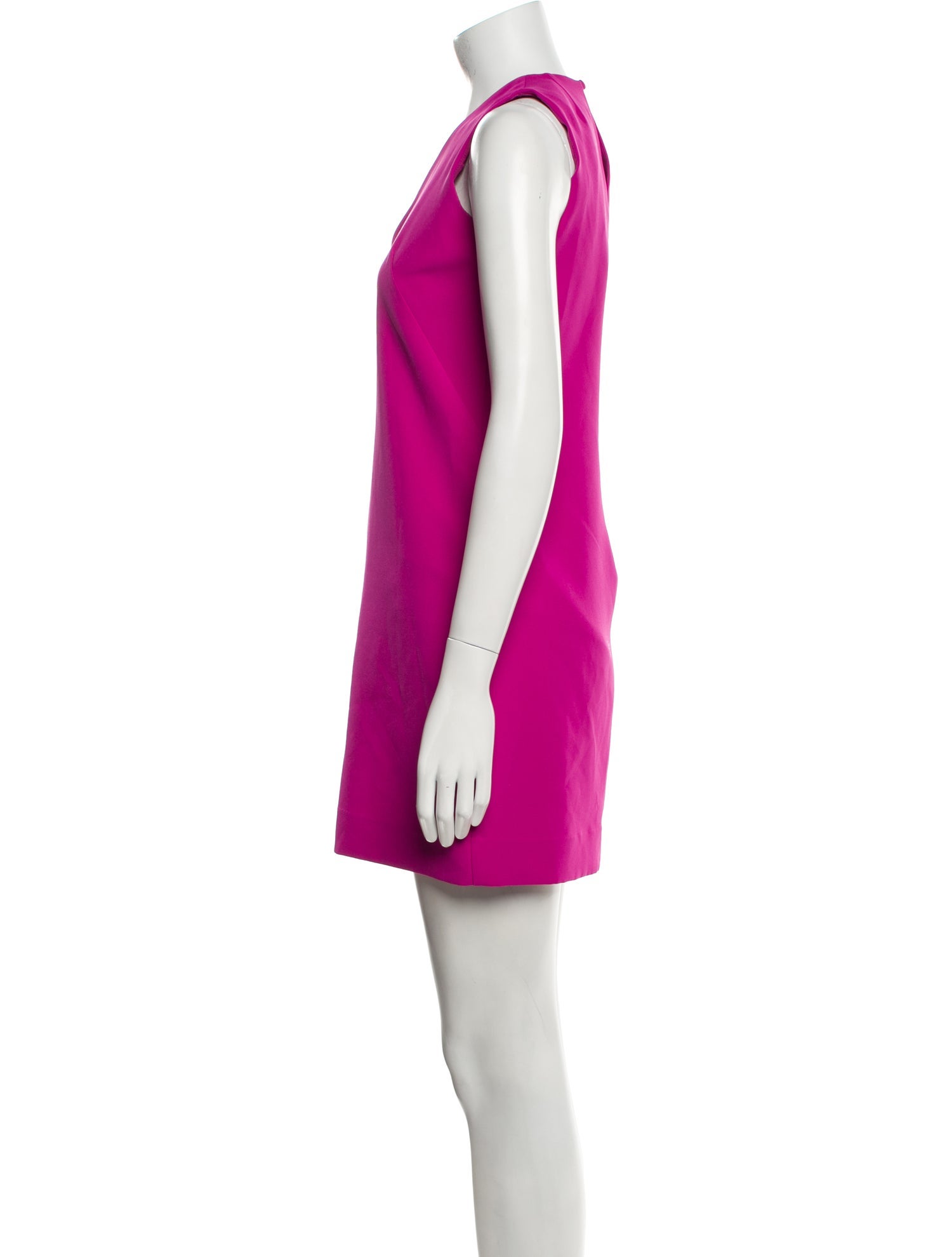 Milly V-Neck Mini Dress