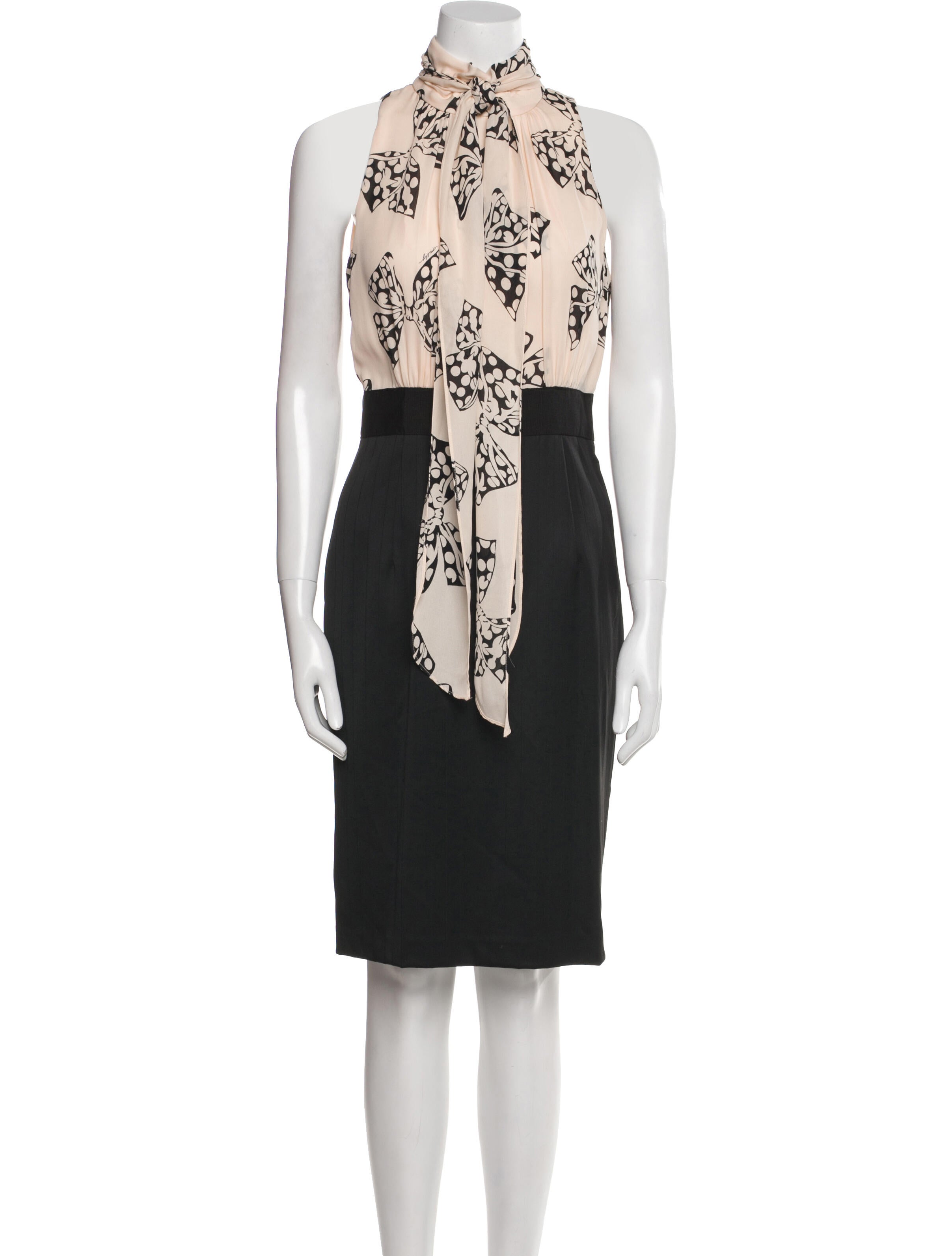 Milly Silk Knee-Length Dress