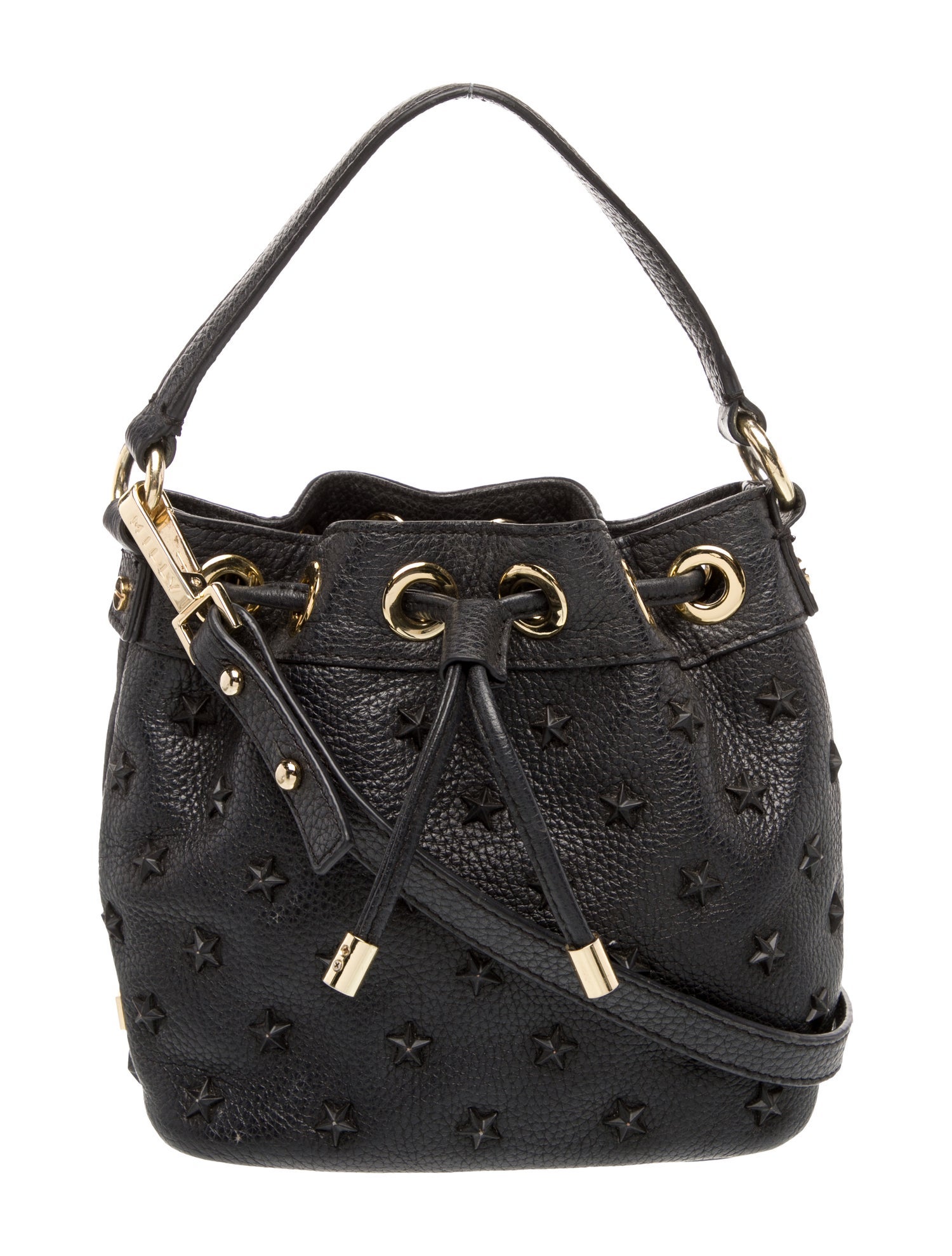 Milly Leather Top Handle Bag