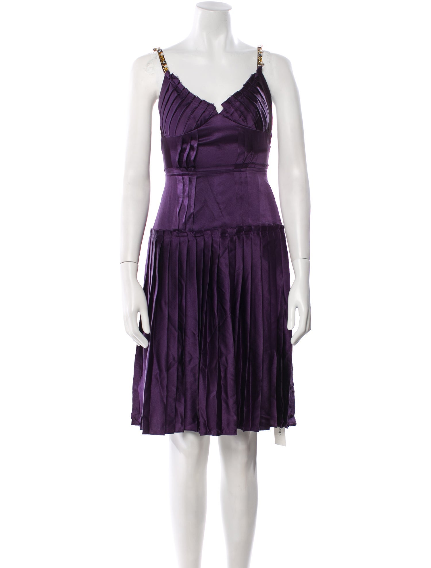 Milly Silk Knee-Length Dress