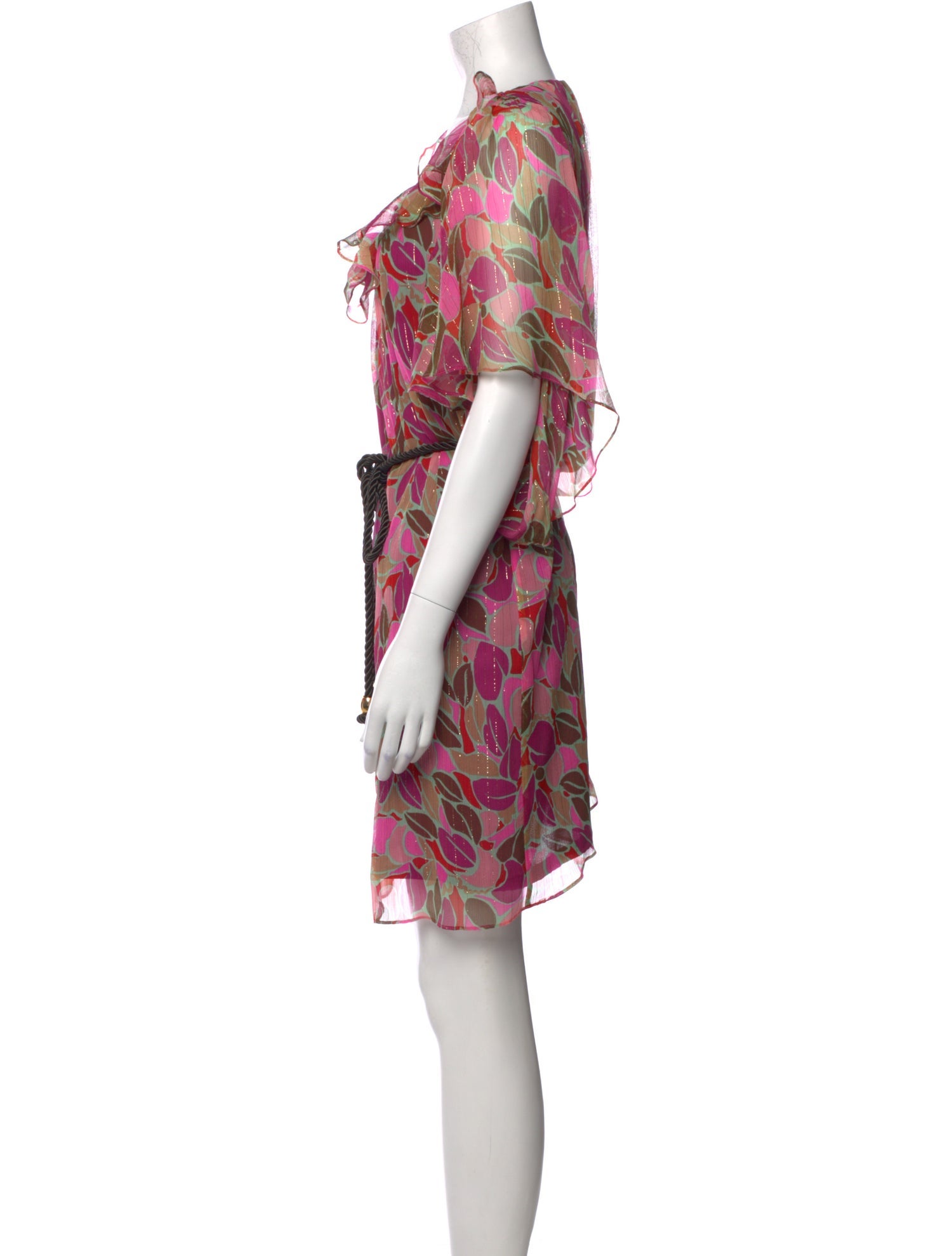 Milly Silk Knee-Length Dress