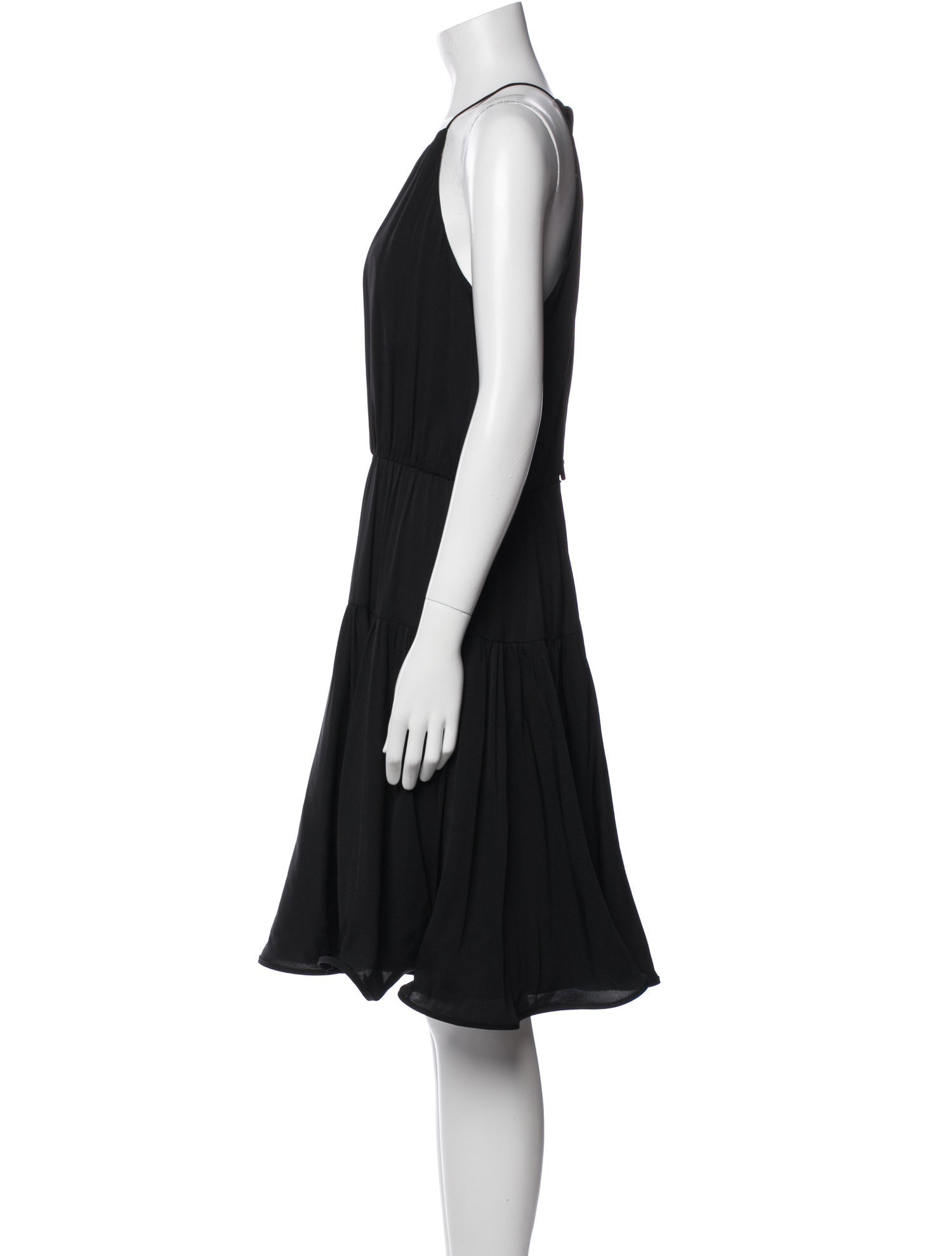 Milly Silk Knee-Length Dress w/ Tags