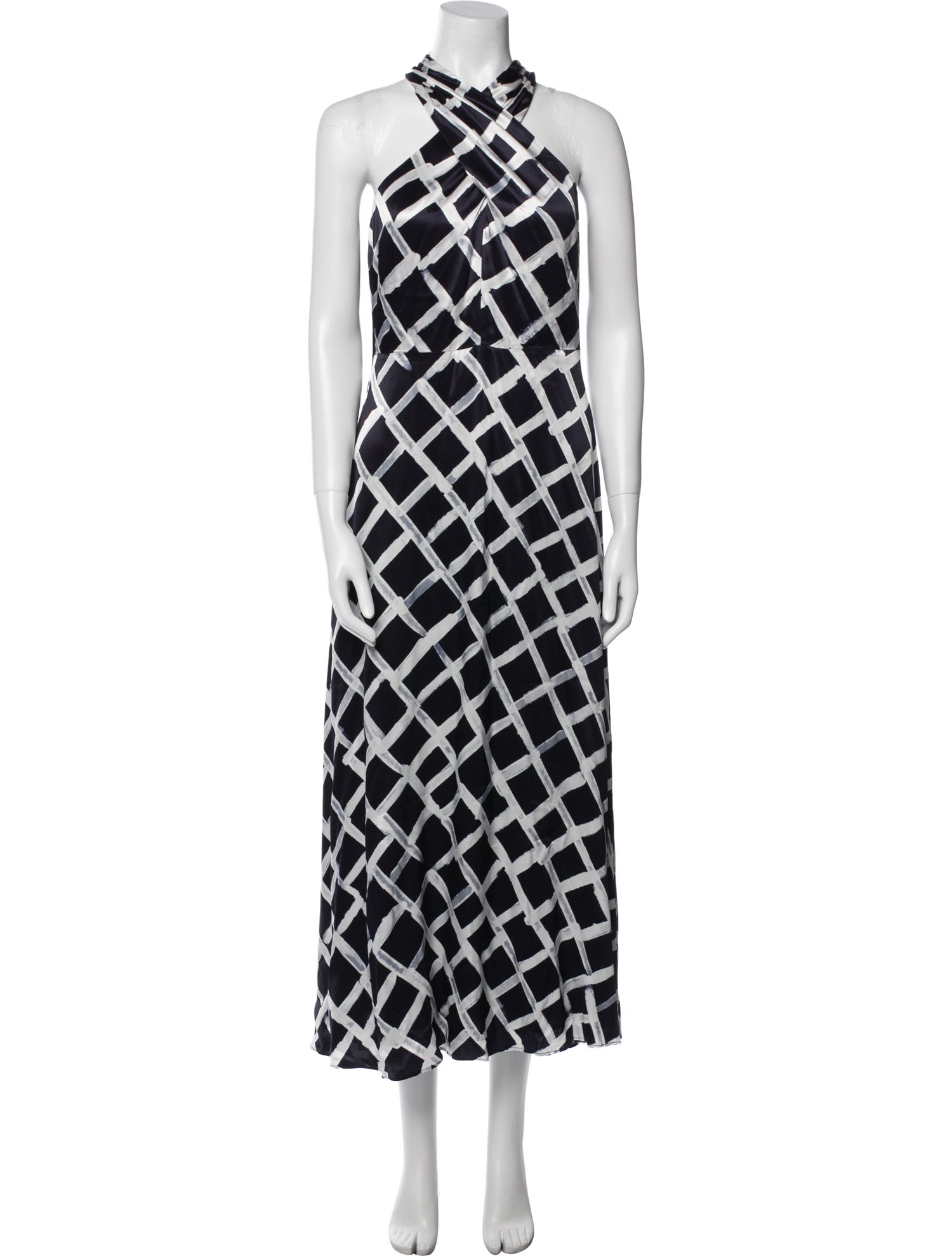 Milly Printed Long Dress