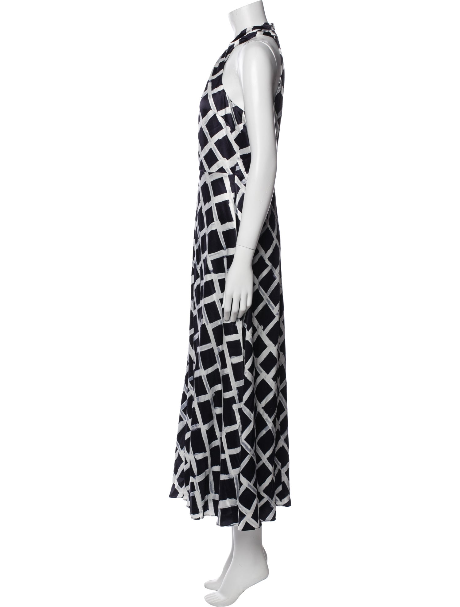Milly Printed Long Dress