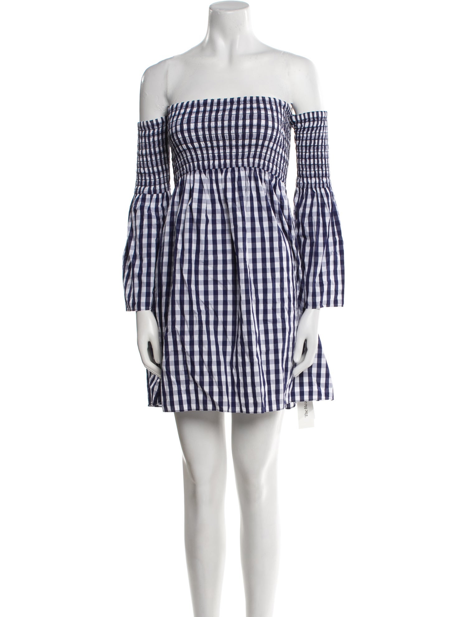 Milly Plaid Print Mini Dress