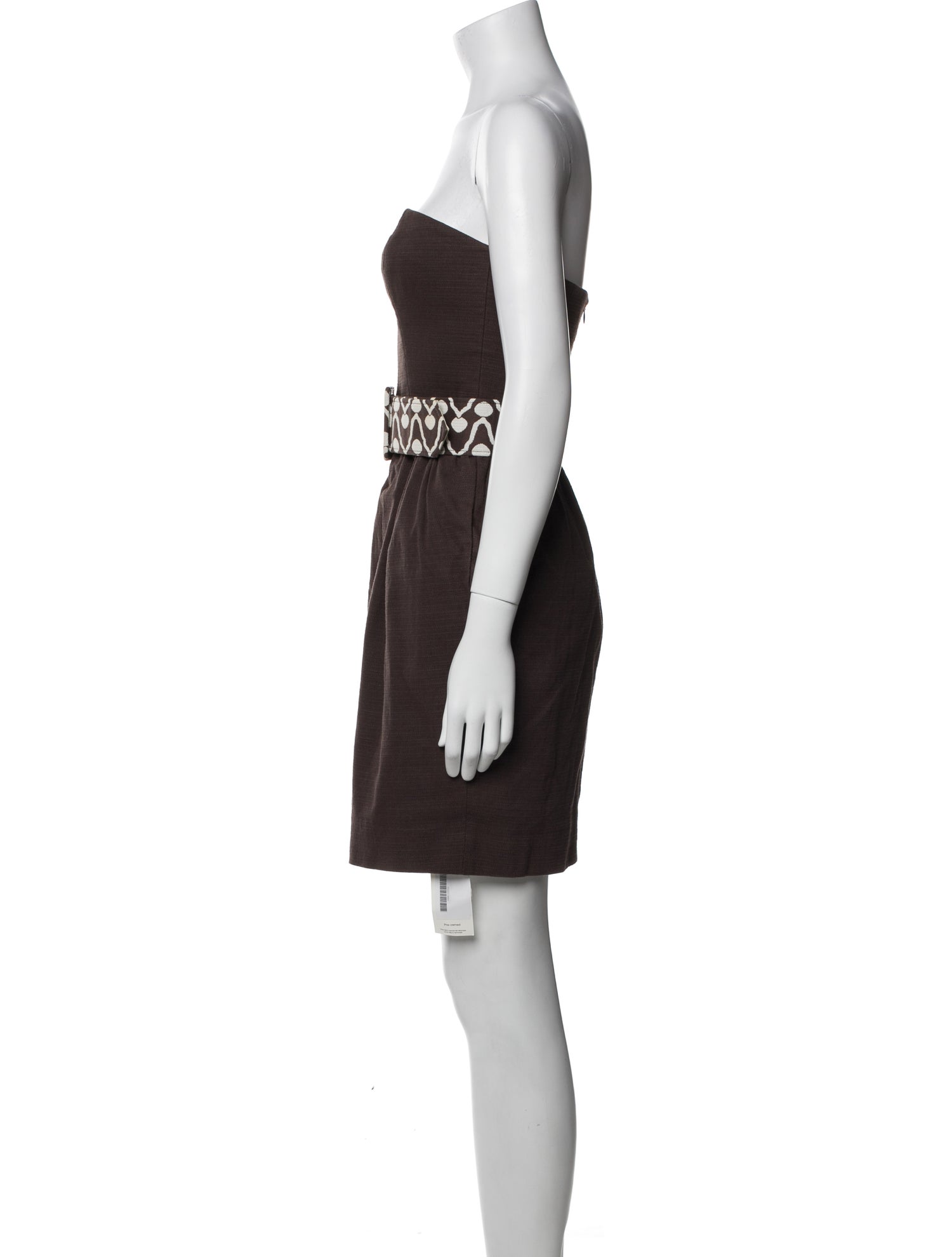 Milly Strapless Mini Dress