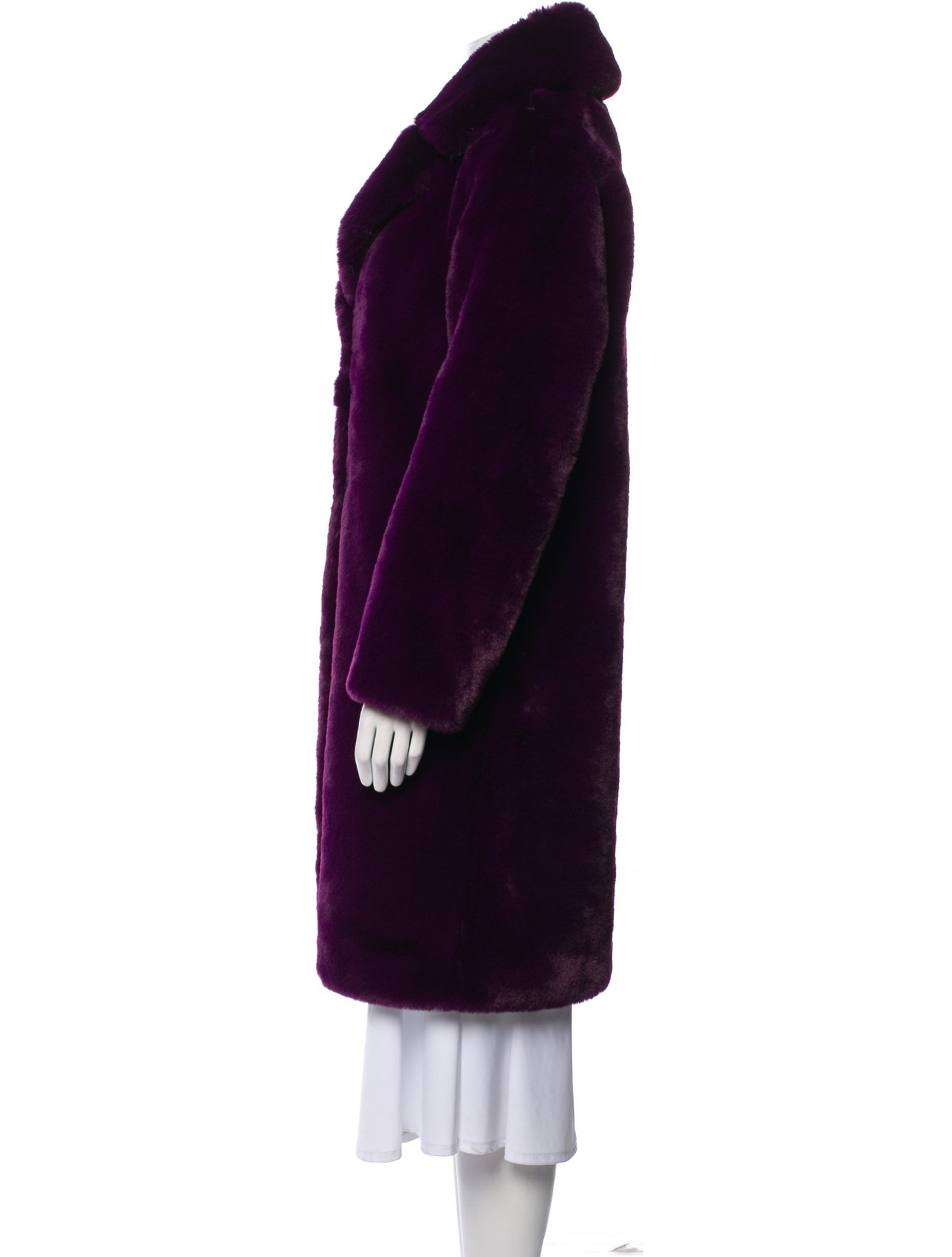 Milly Faux Fur Coat w/ Tags