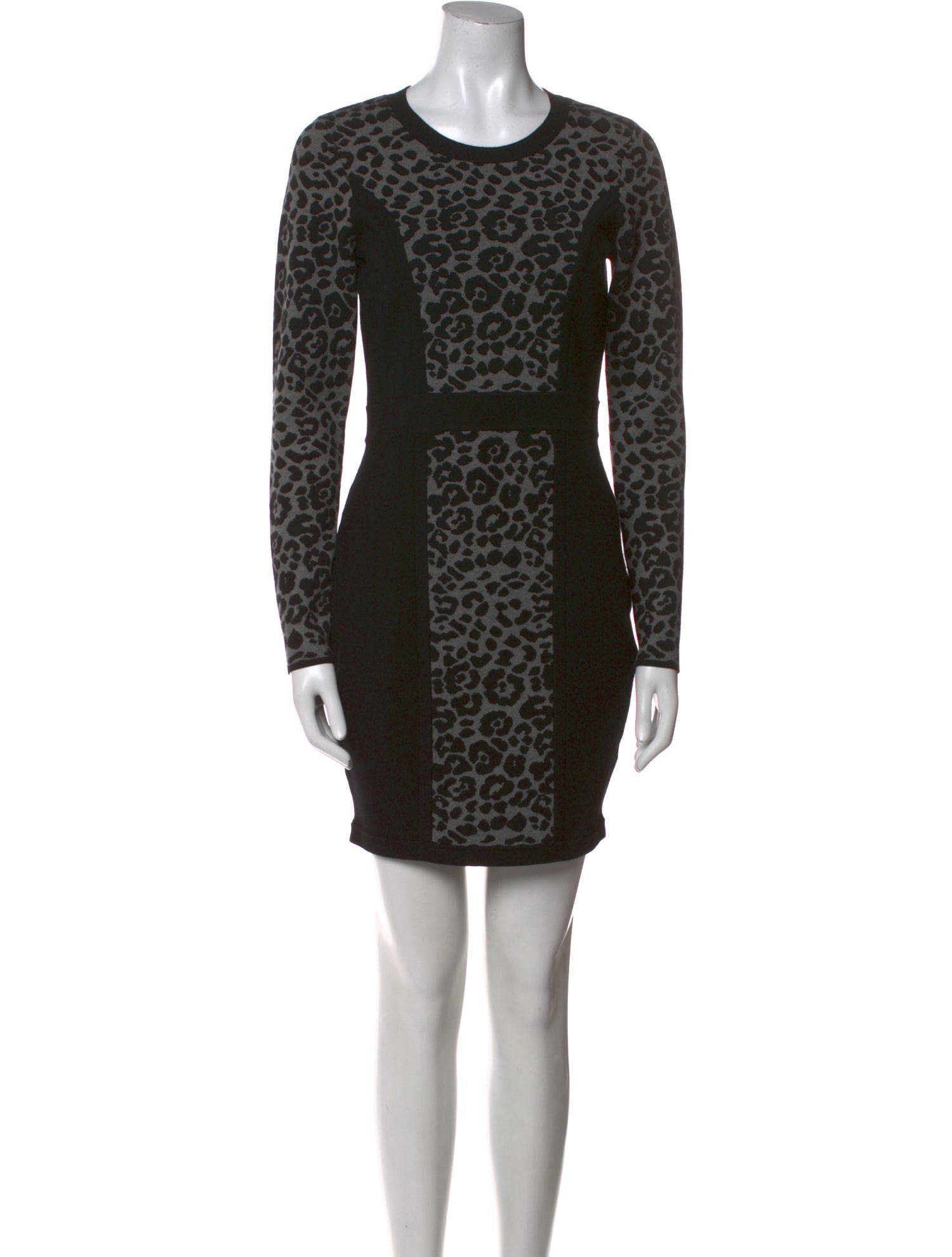 Milly Animal Print Mini Dress