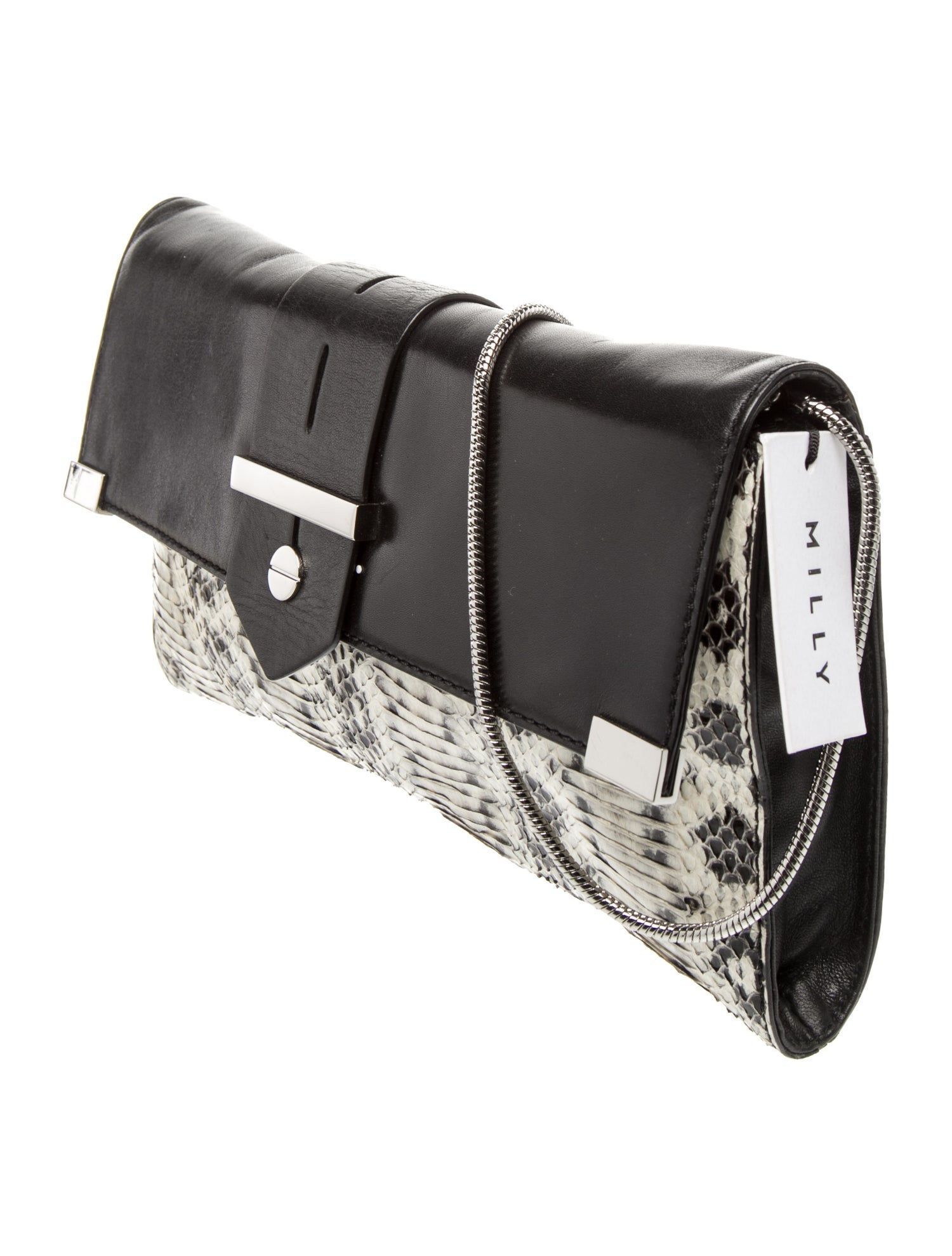 Milly Leather Shoulder Bag