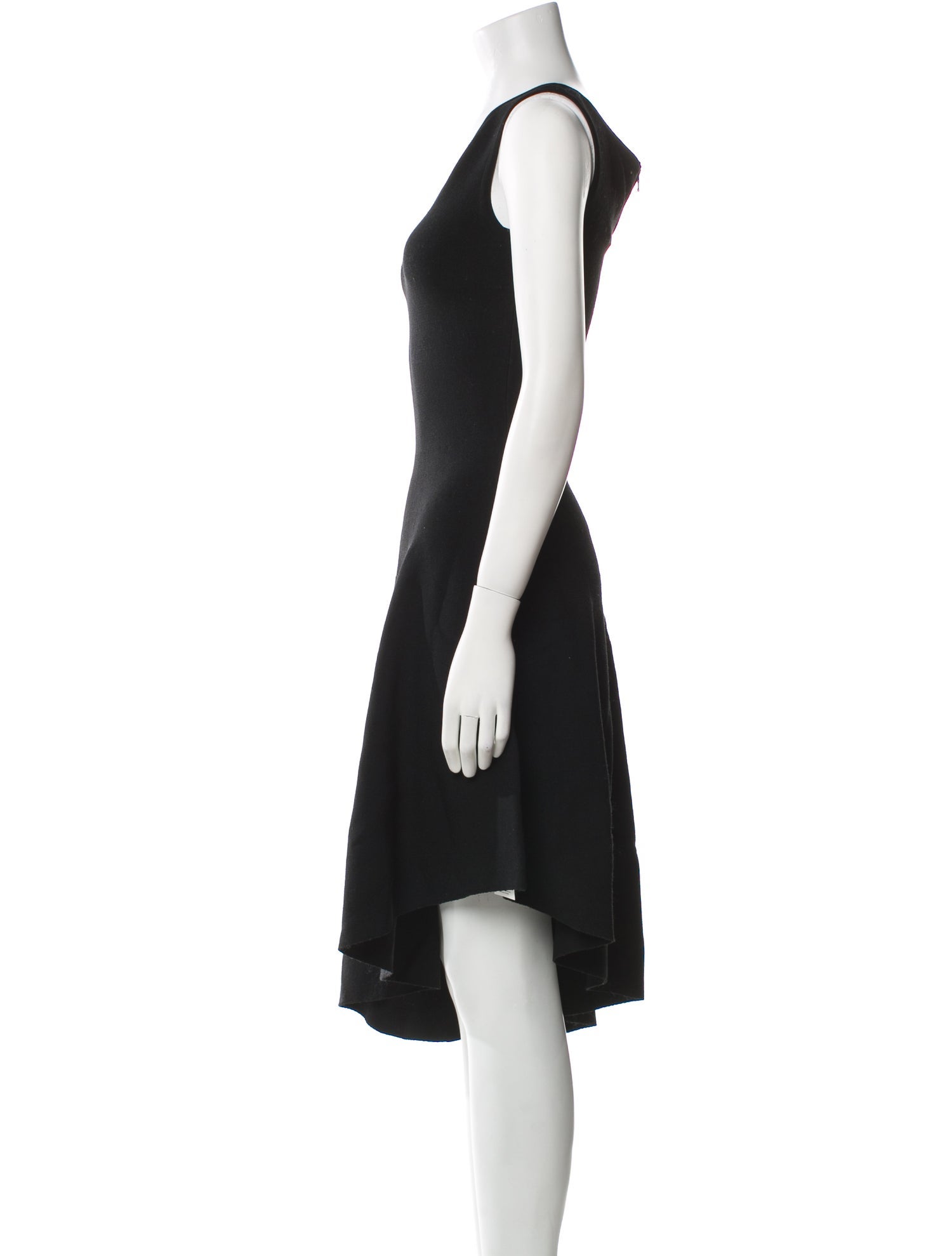 Milly V-Neck Midi Length Dress