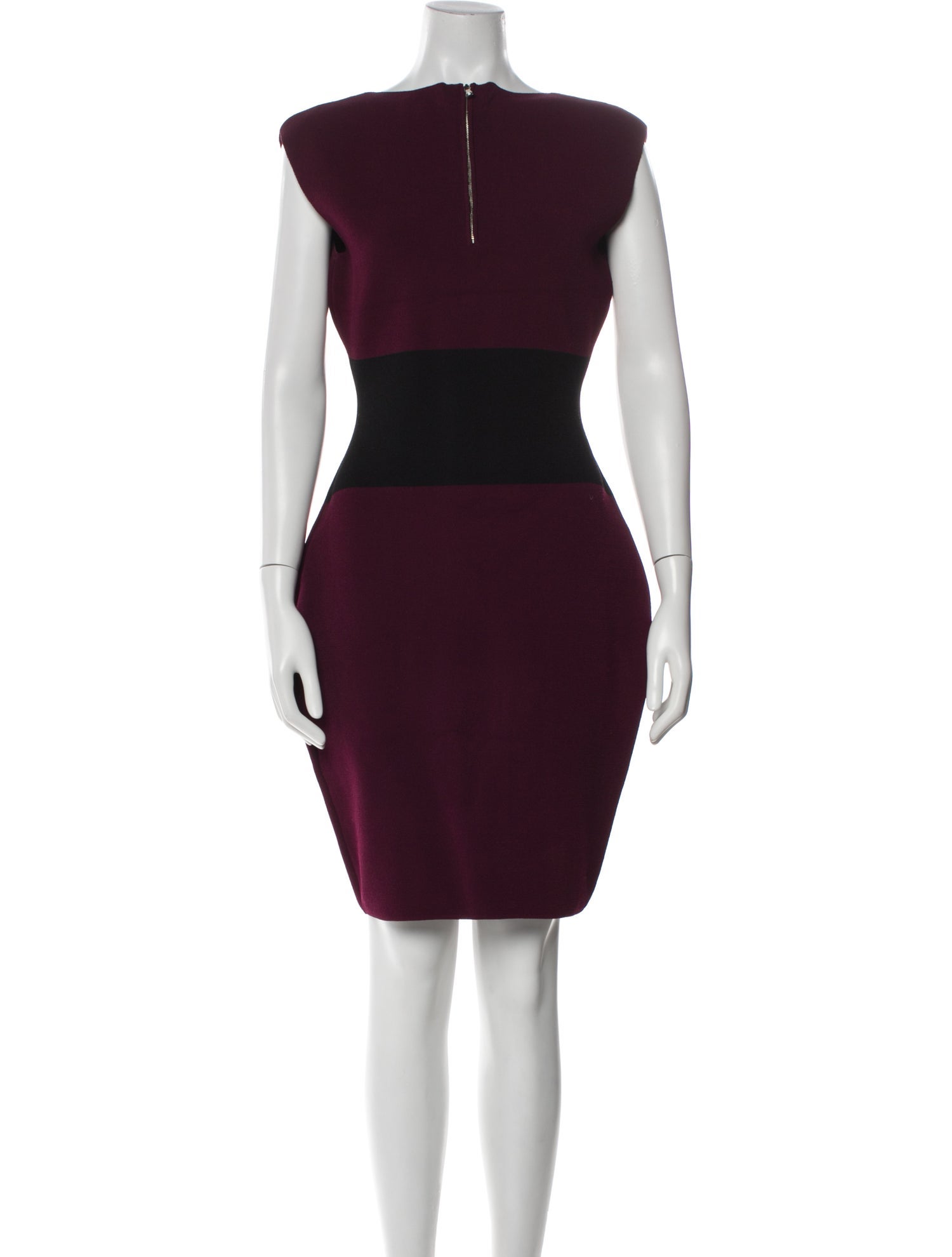 Milly Bateau Neckline Knee-Length Dress