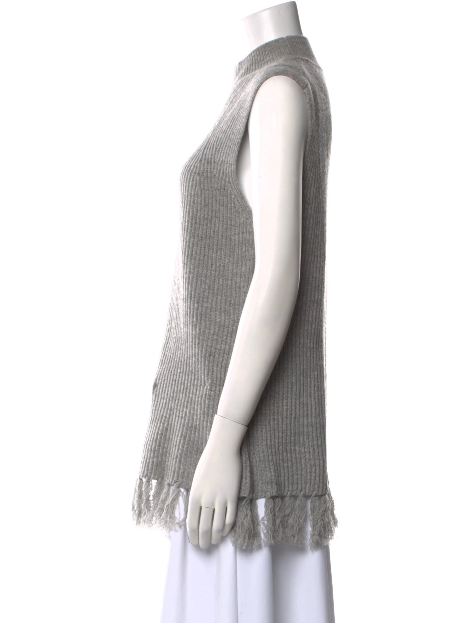 Milly Wool Mock Neck Sweater