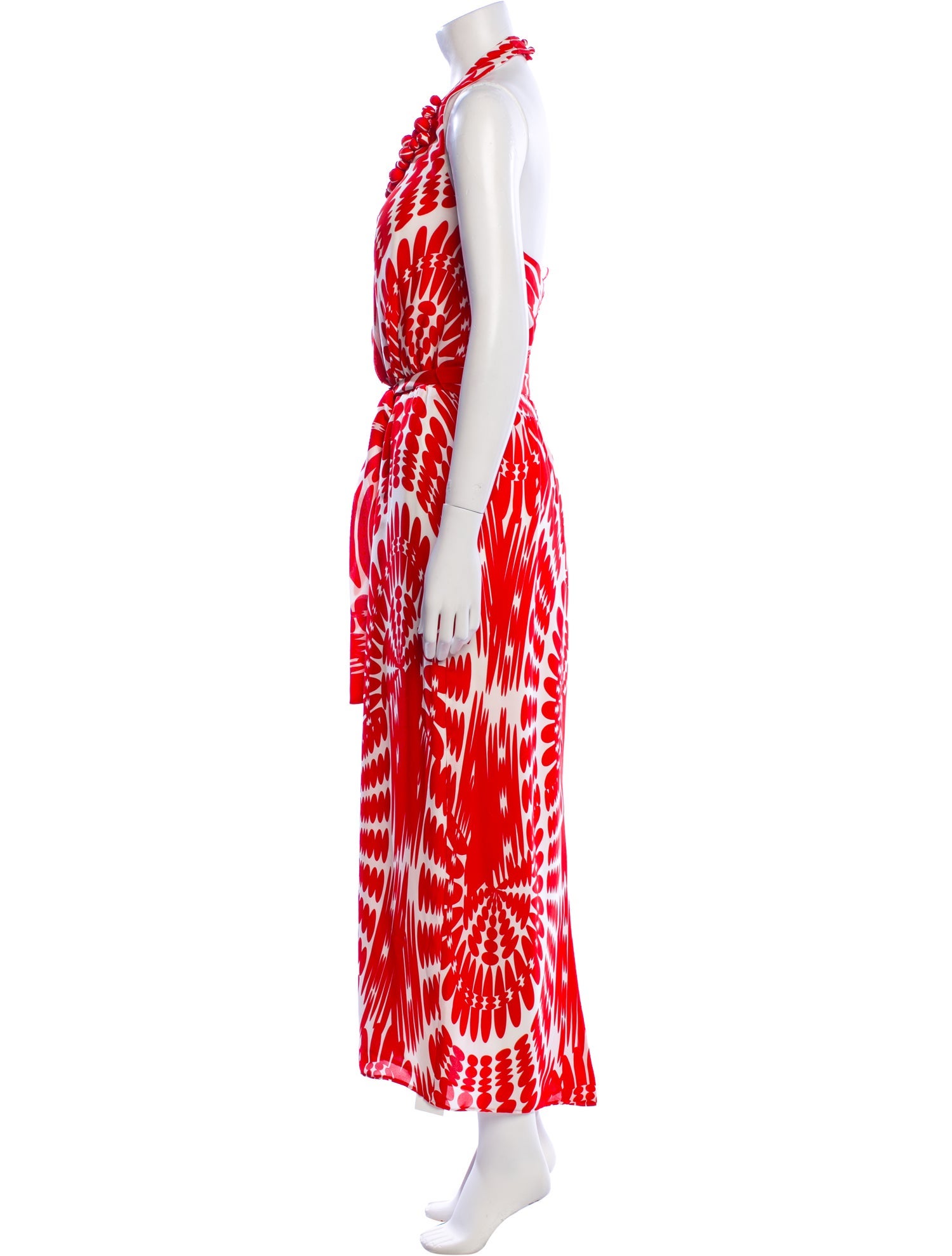 Milly Silk Long Dress