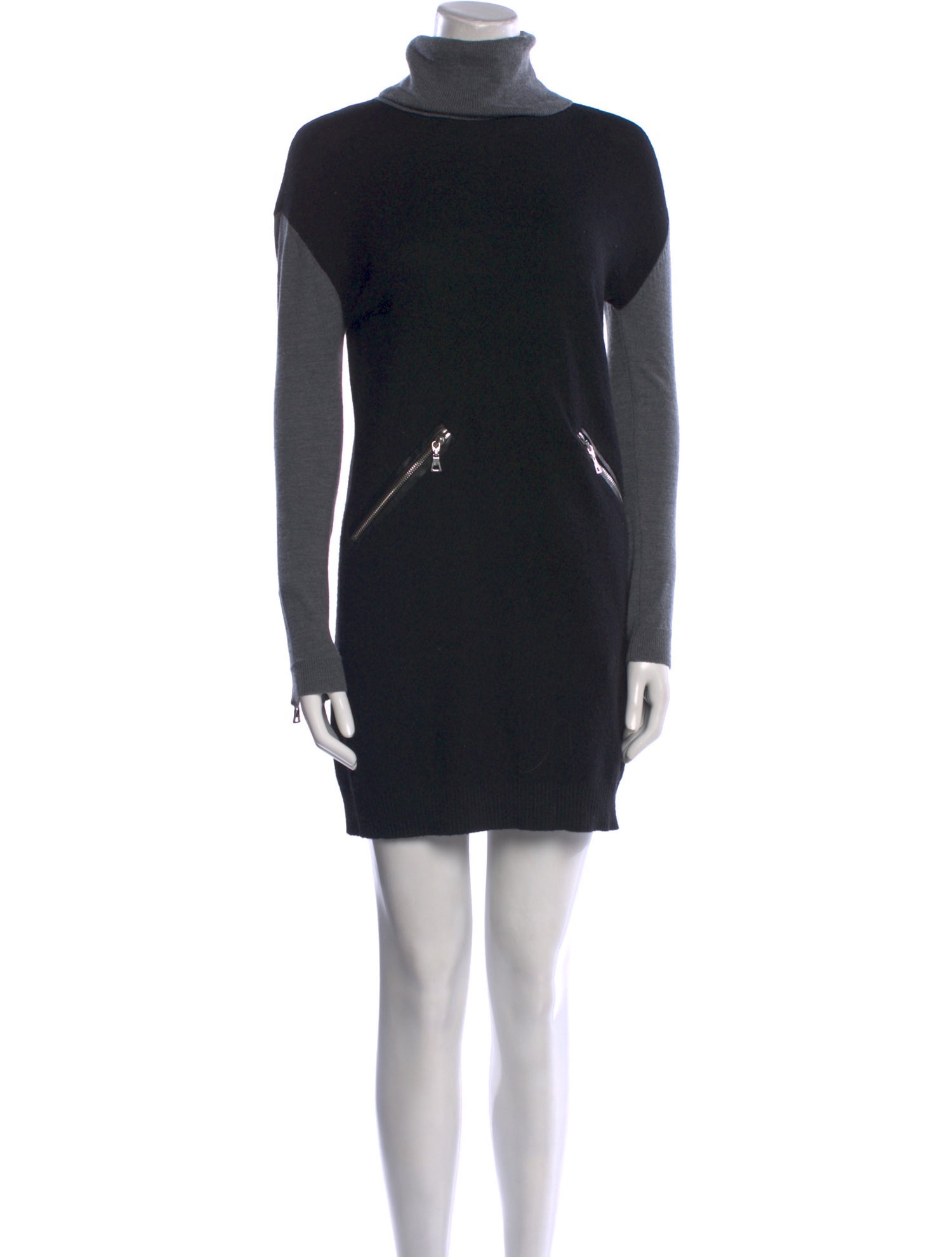 Milly Merino Wool Mini Dress