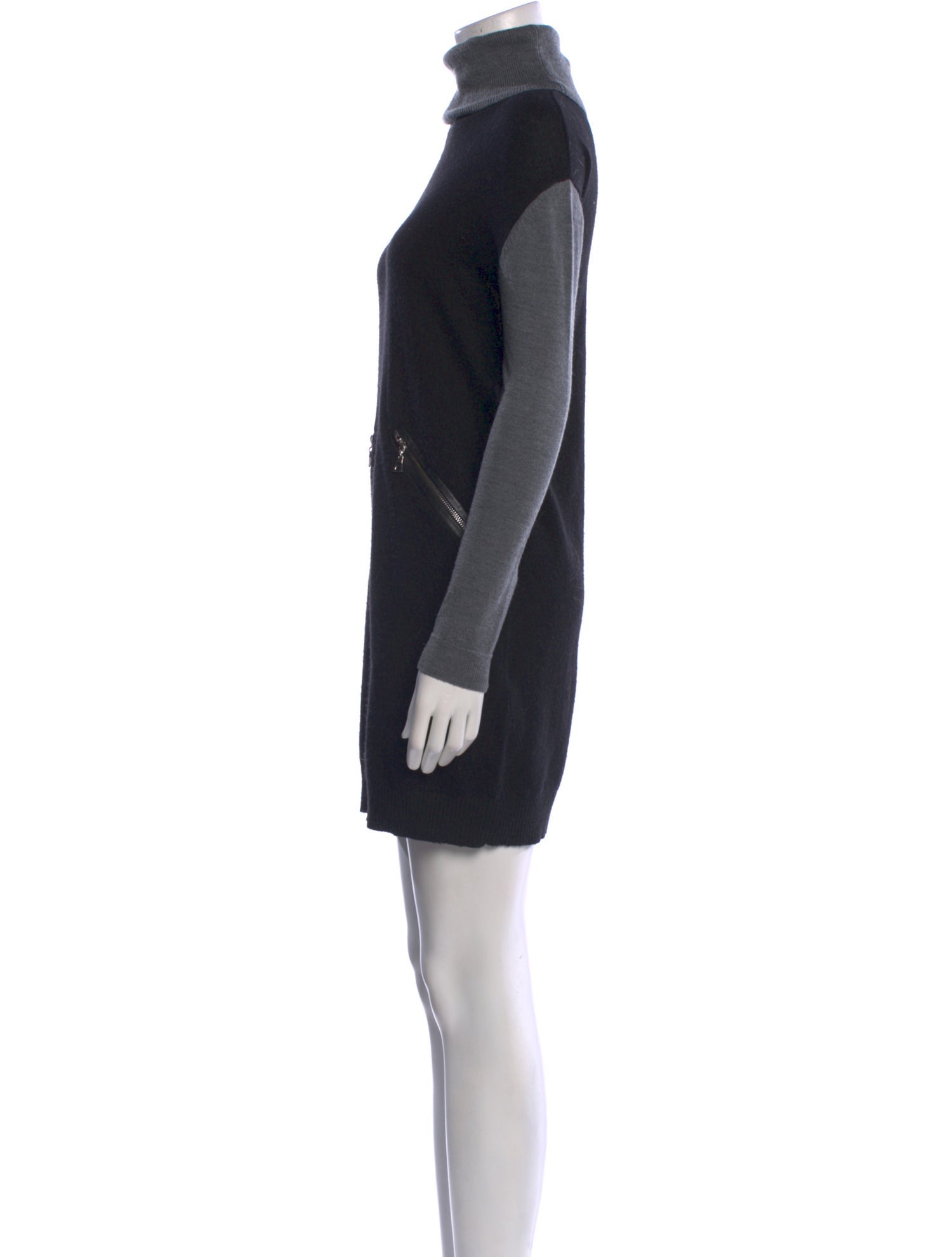 Milly Merino Wool Mini Dress