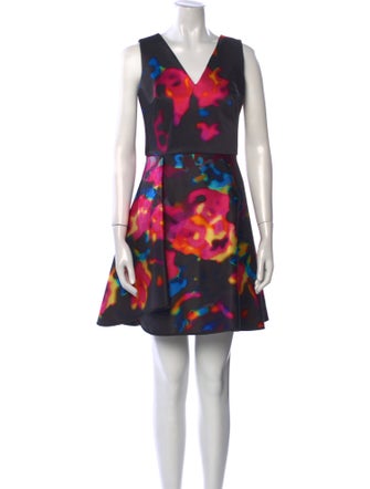 Milly Printed Mini Dress