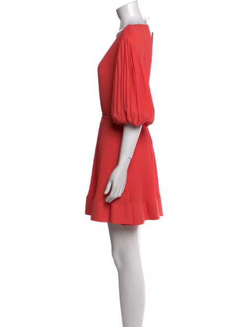 Milly V-Neck Mini Dress