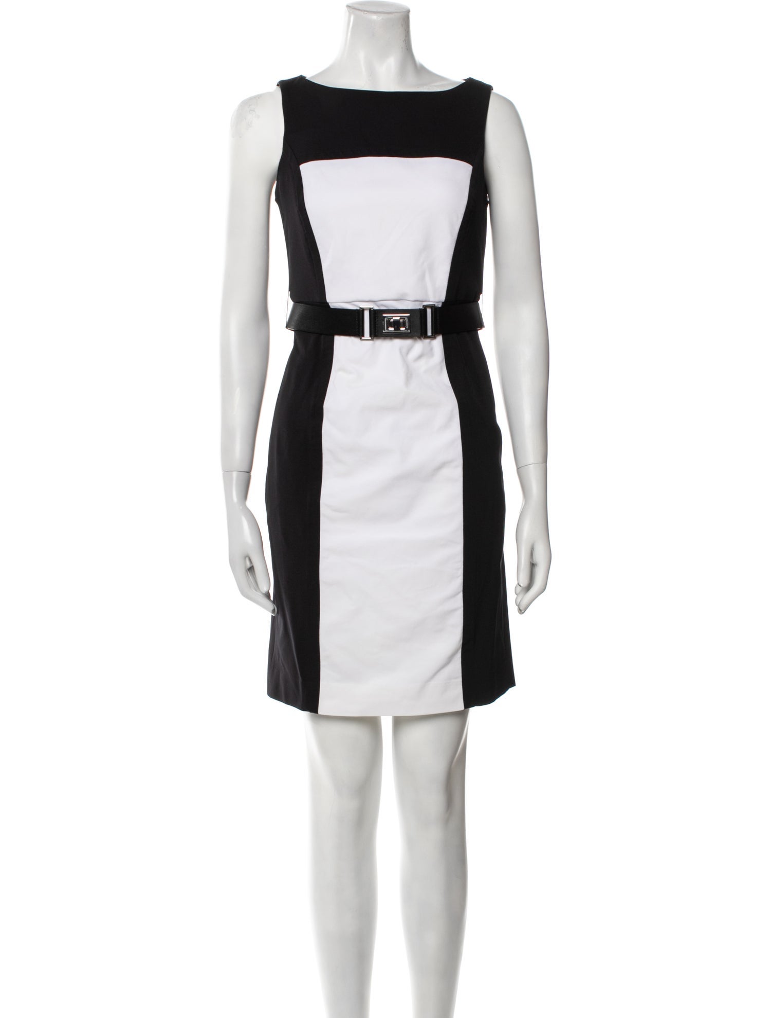 Milly Colorblock Pattern Mini Dress