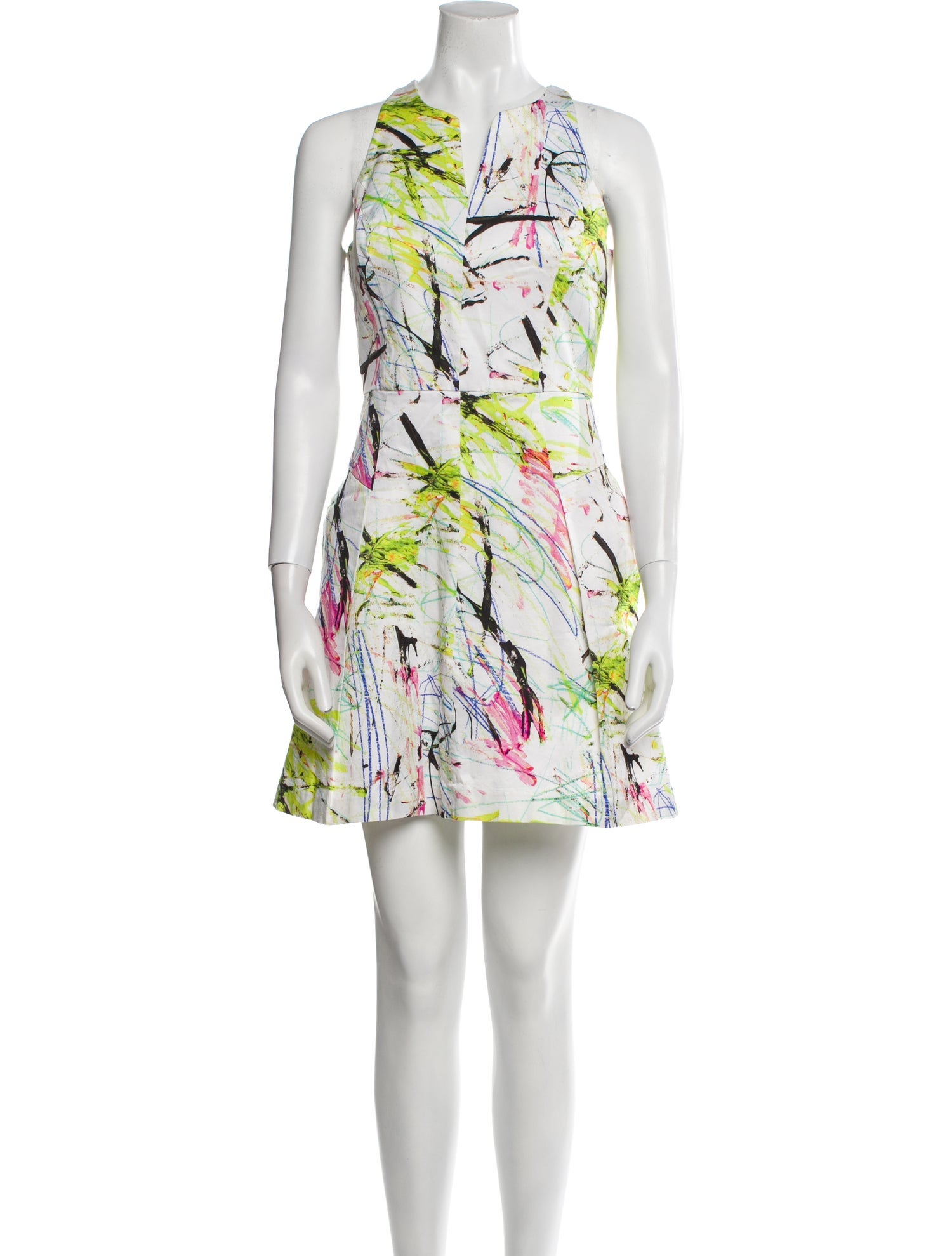 Milly Printed Mini Dress