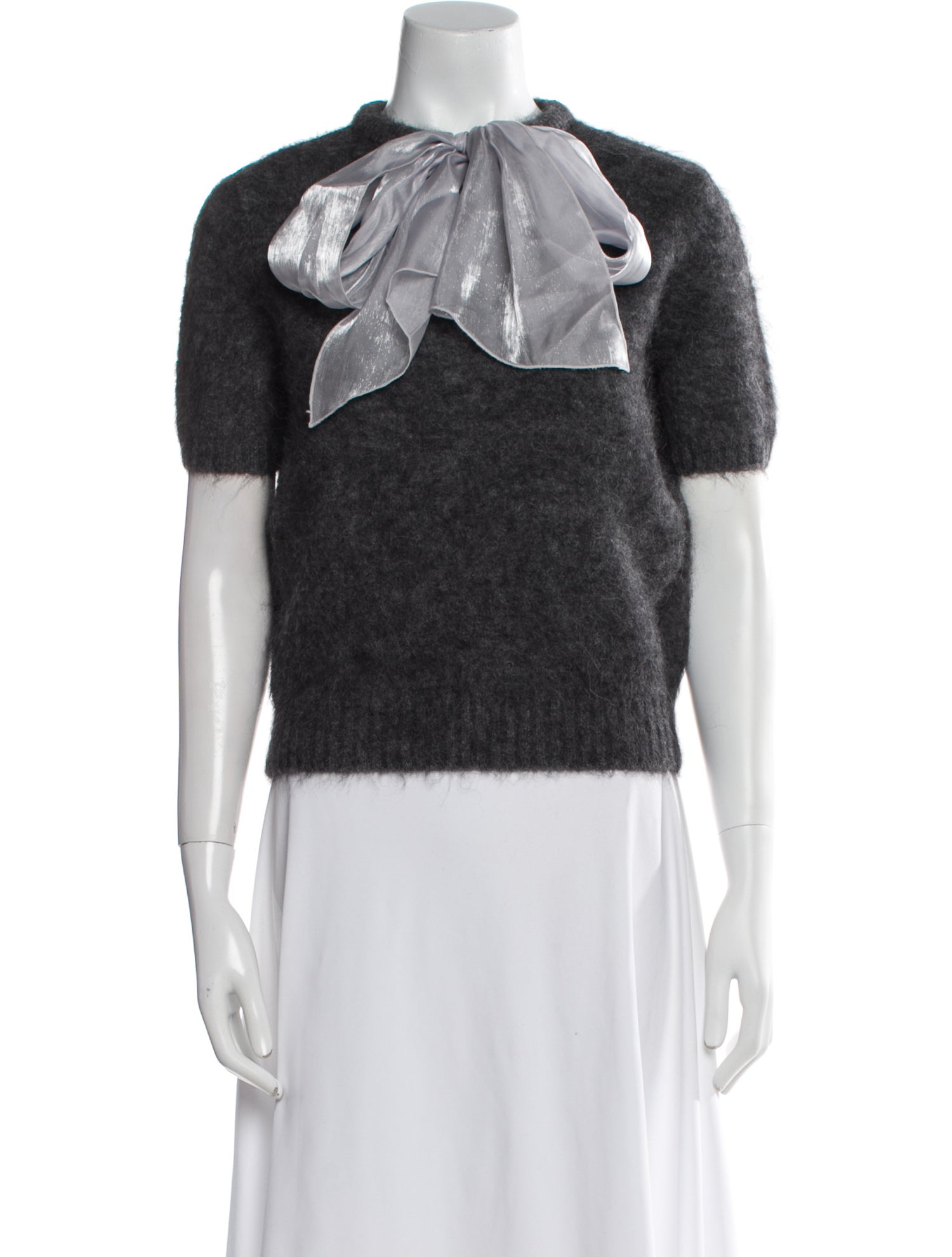 Milly Alpaca Mock Neck Sweater