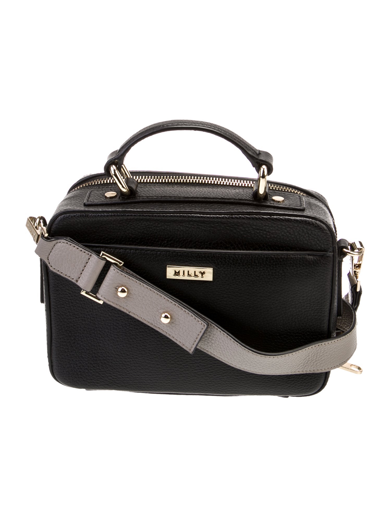 Milly Leather Crossbody Bag