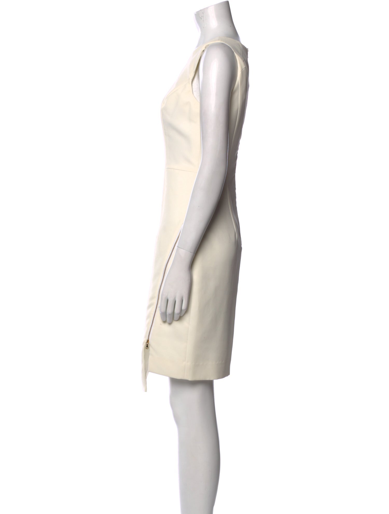 Milly Scoop Neck Mini Dress