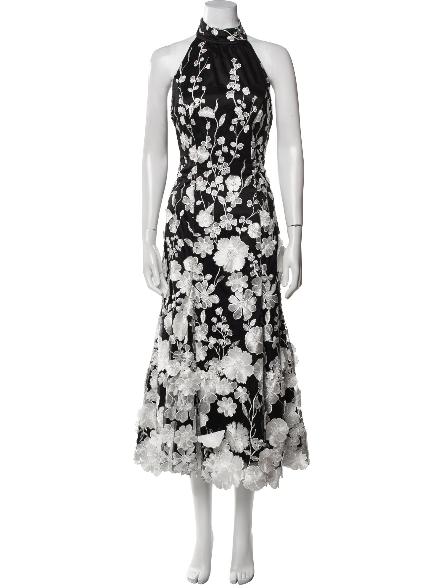 Milly Floral Print Long Dress