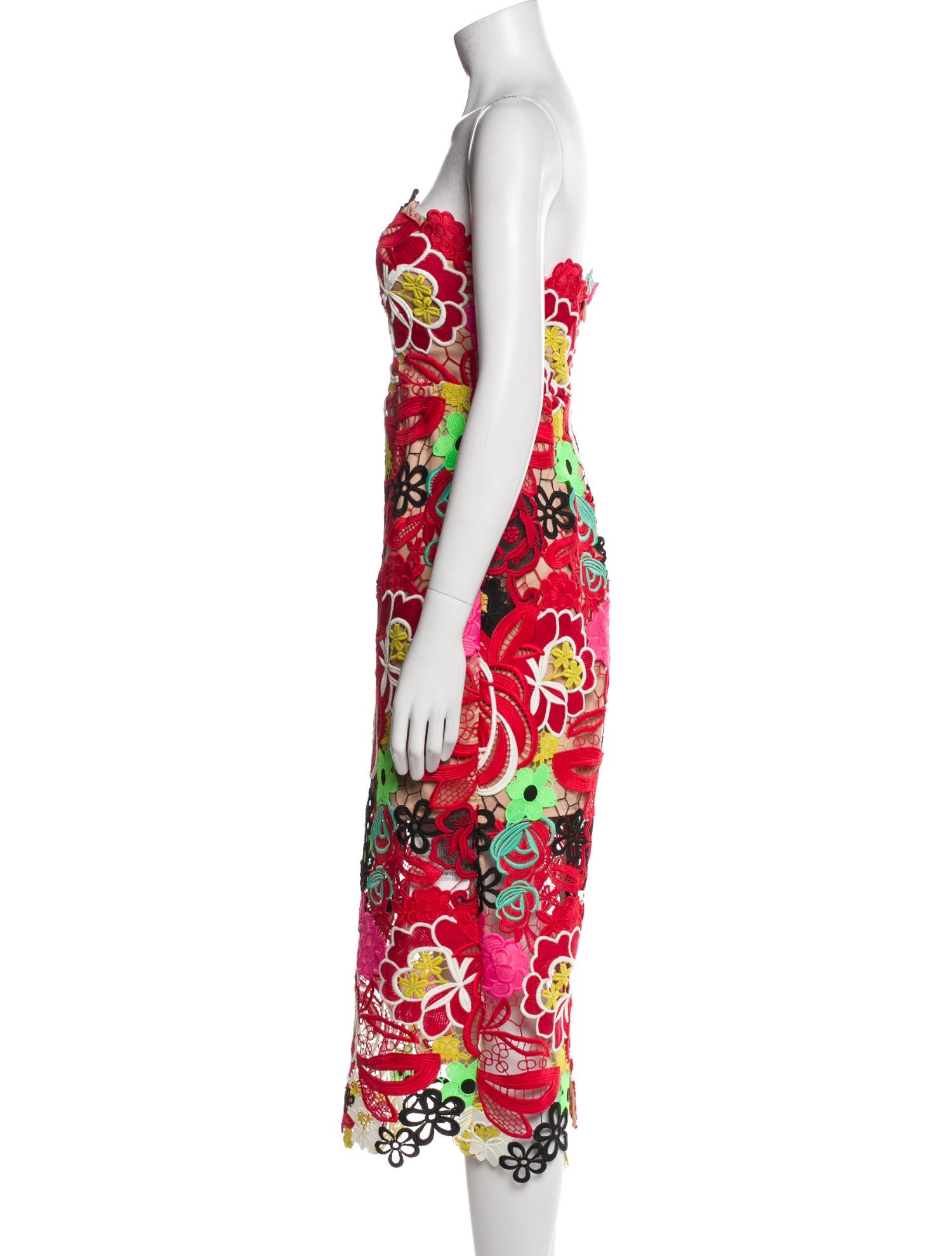 Milly Printed Knee-Length Dress w/ Tags