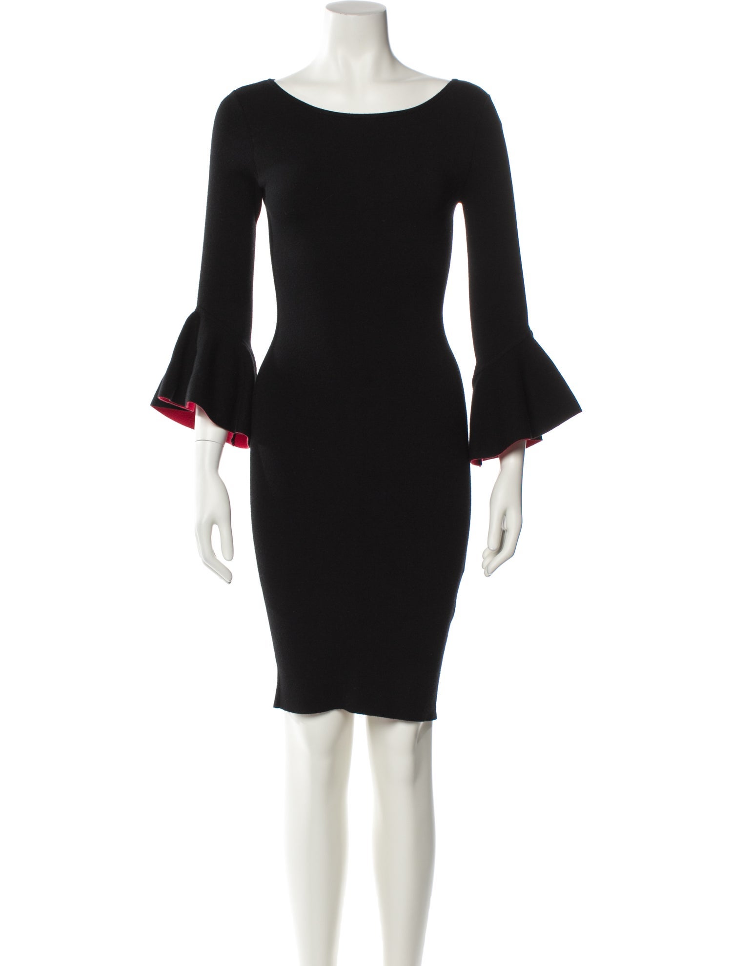 Milly Bateau Neckline Mini Dress