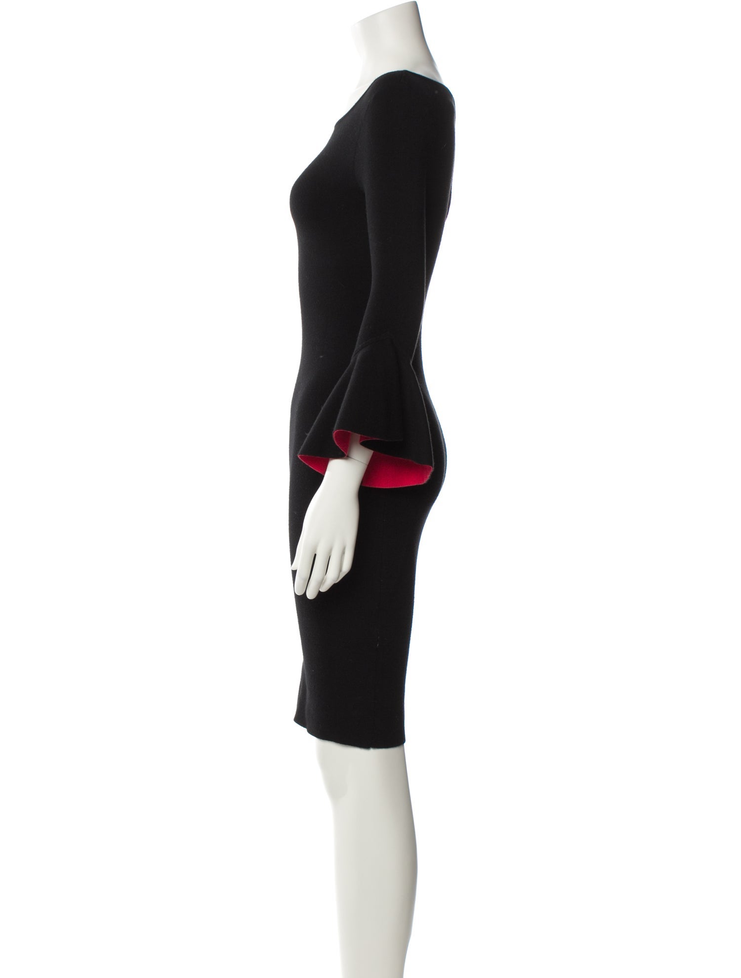 Milly Bateau Neckline Mini Dress