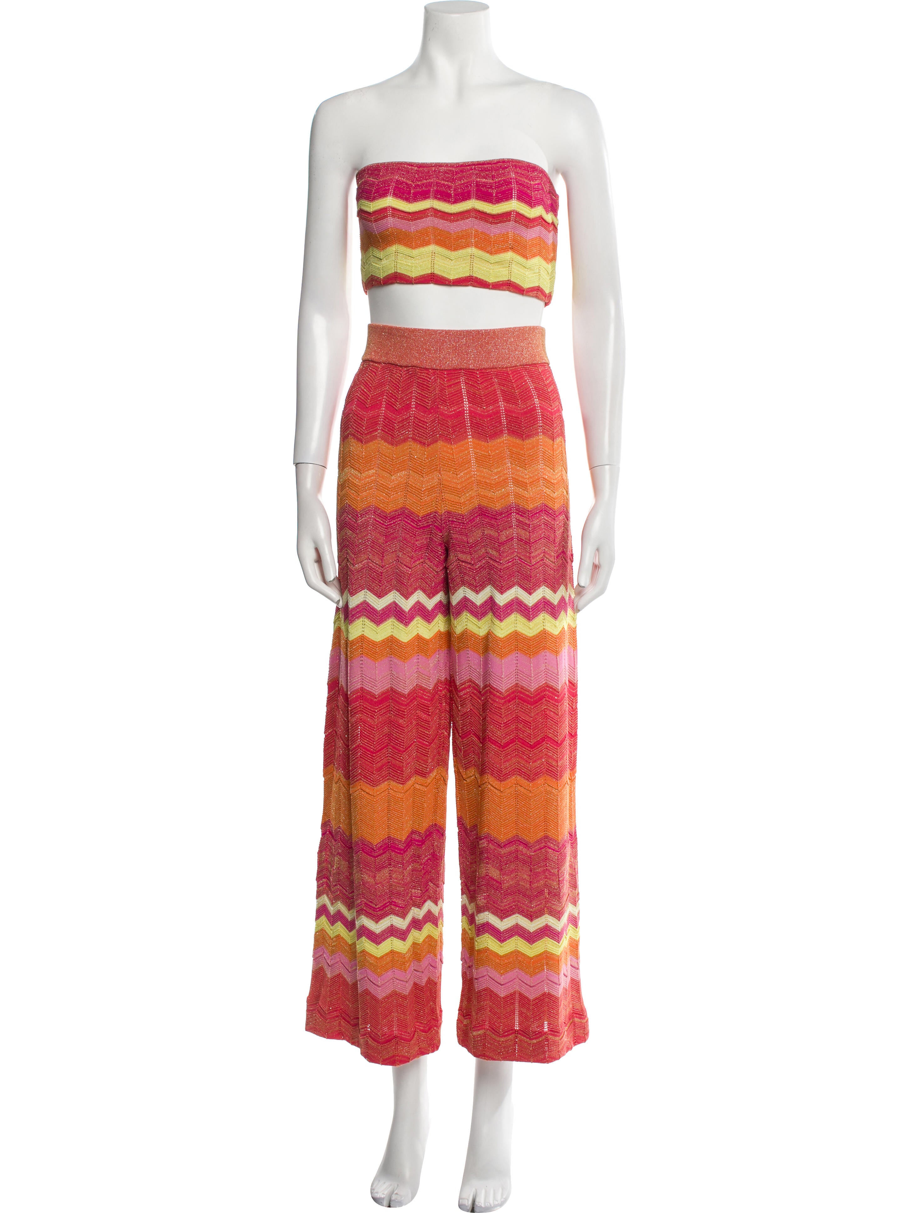 Milly Striped Pant Set