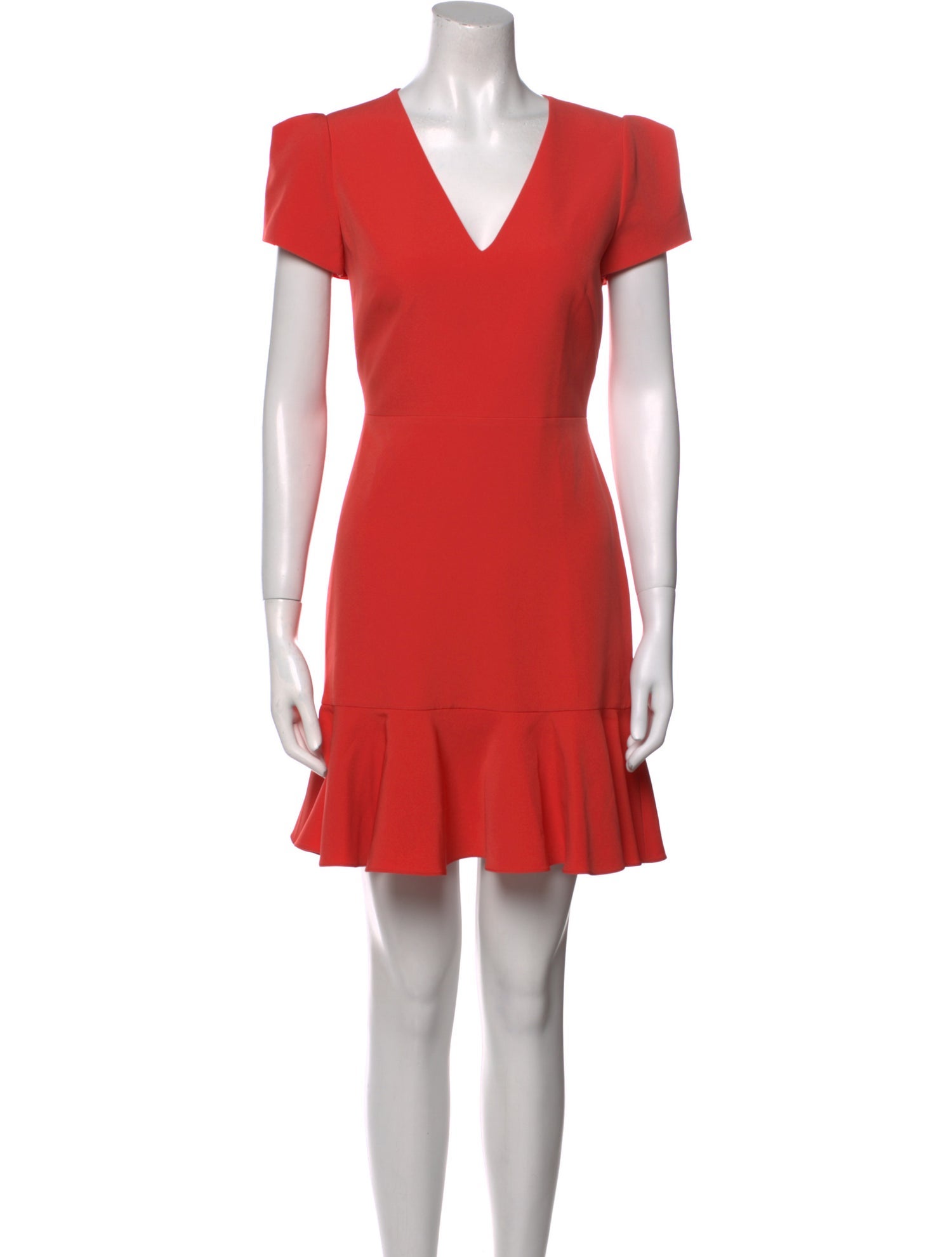 Milly V-Neck Mini Dress