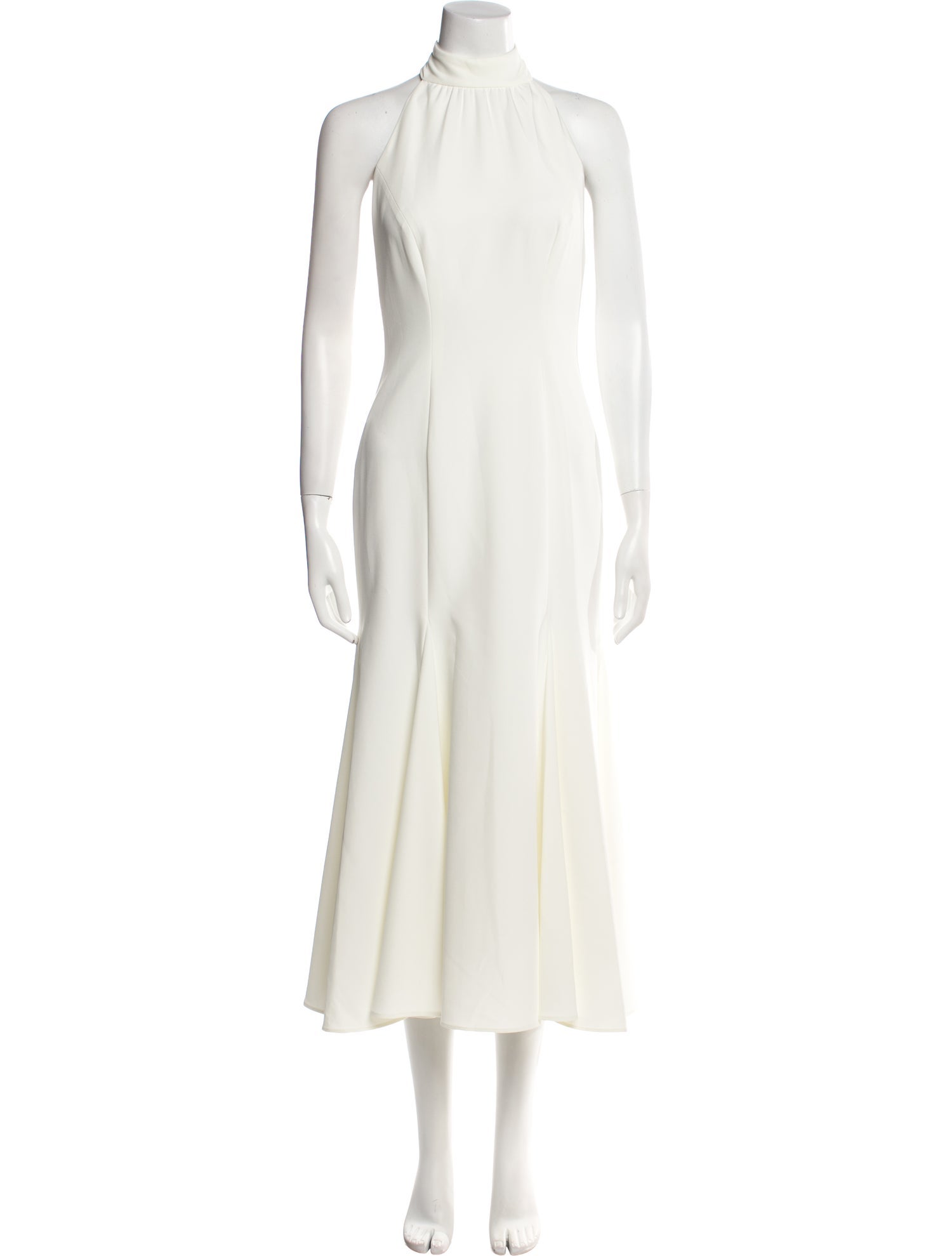 Milly Mock Neck Long Dress