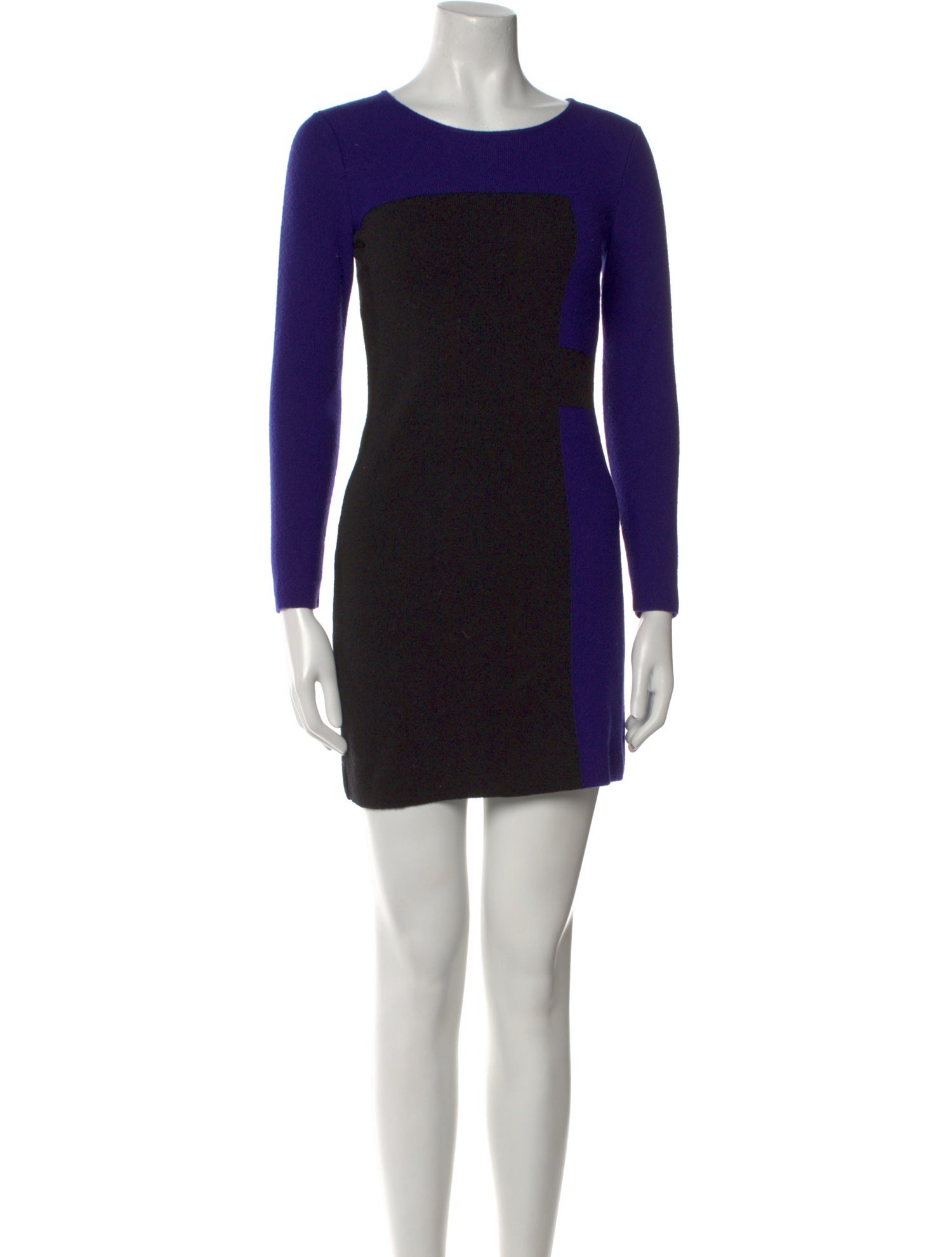 Milly Merino Wool Mini Dress