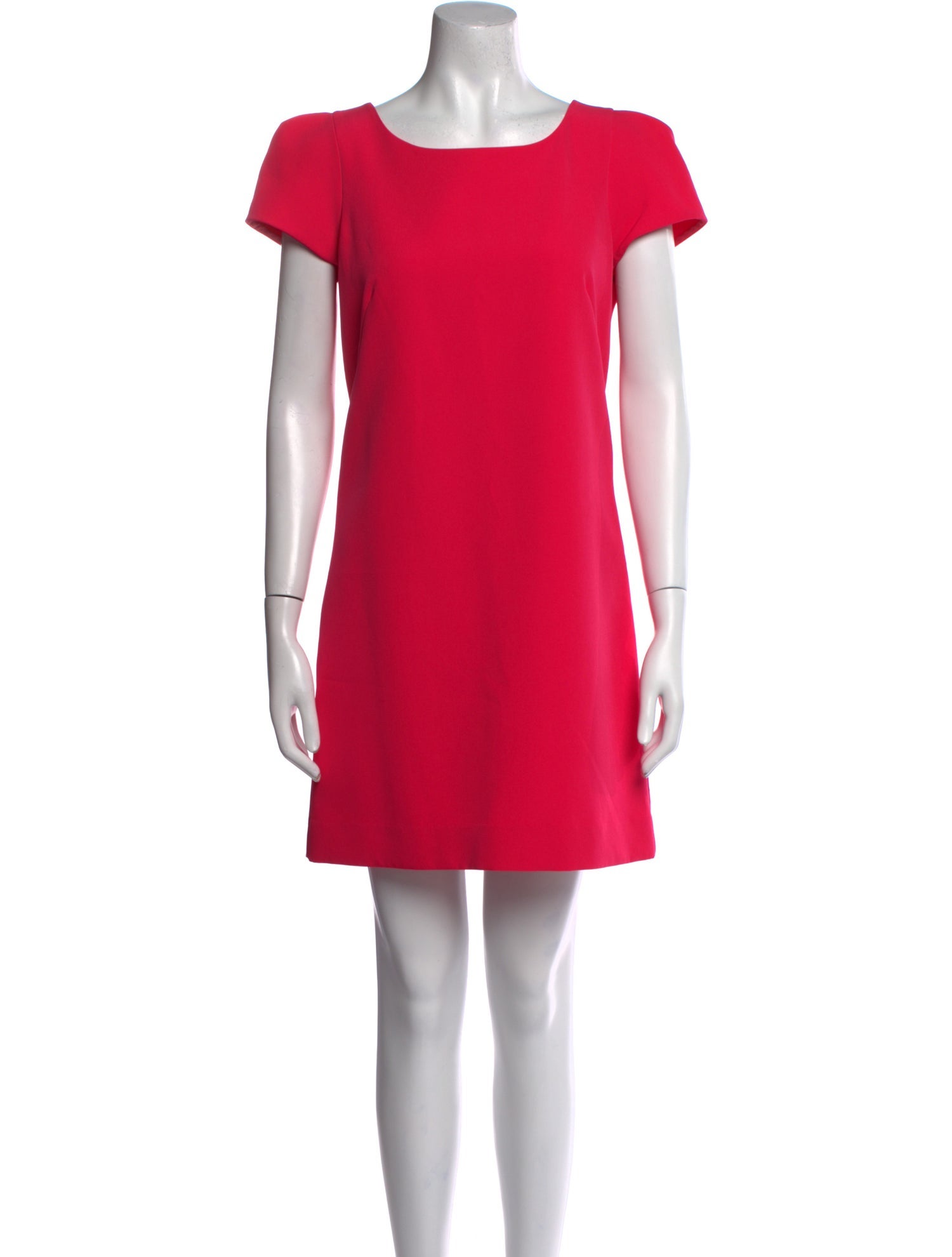 Milly Bateau Neckline Mini Dress