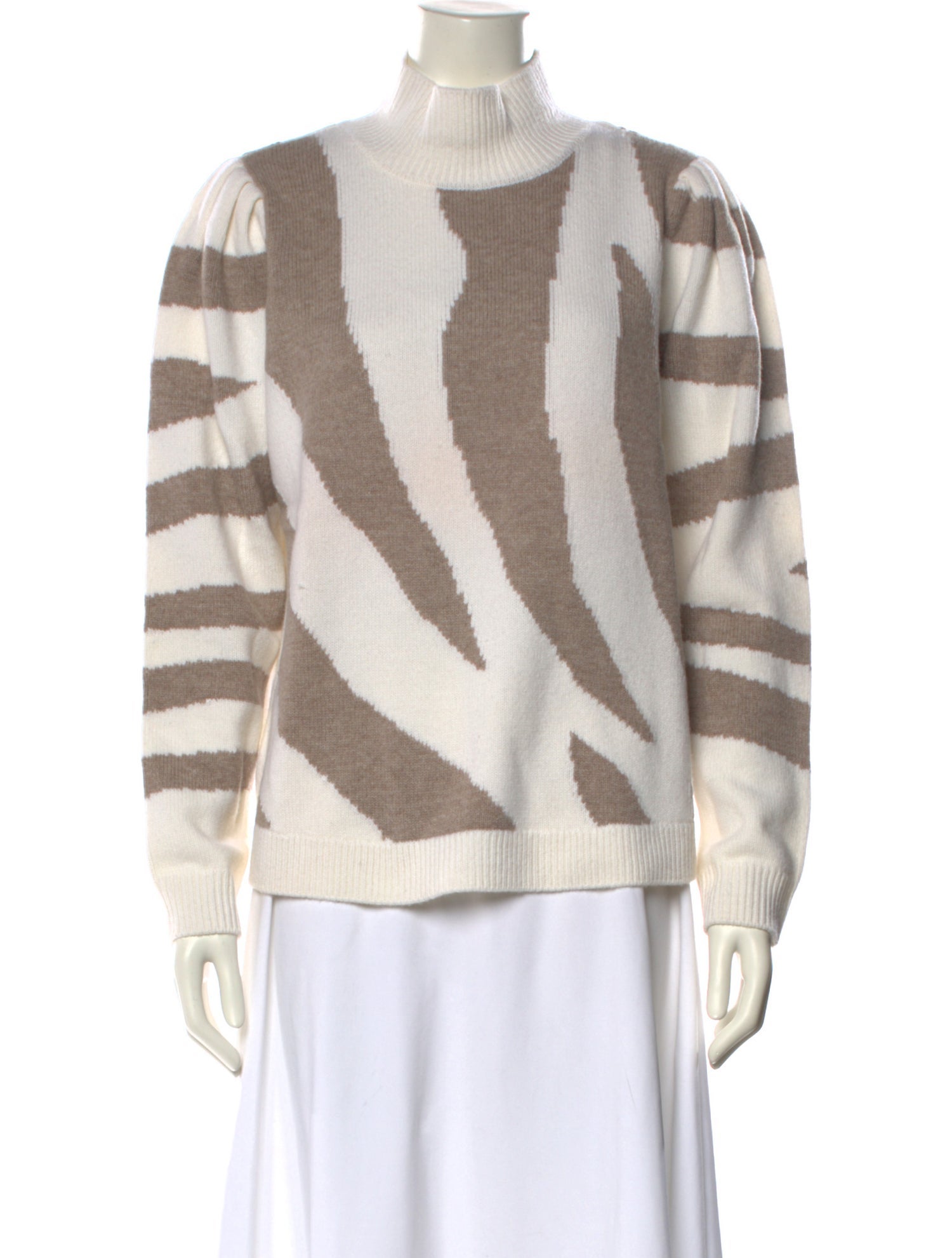 Milly Merino Wool Striped Sweater w/ Tags