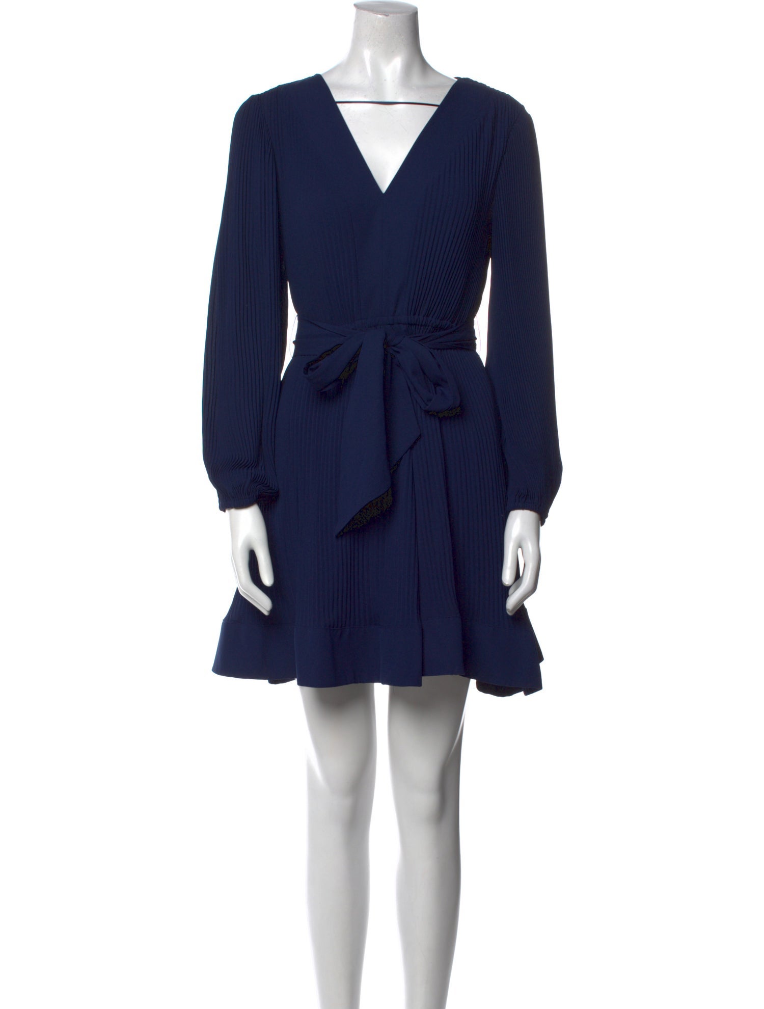 Milly V-Neck Mini Dress