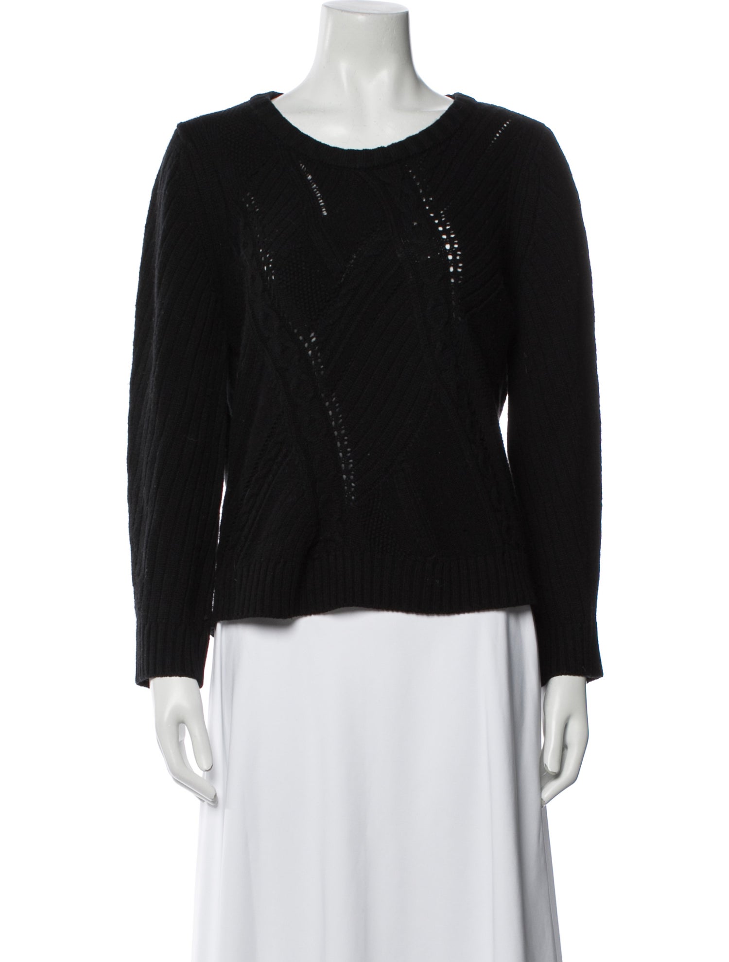 Milly Merino Wool Scoop Neck Sweater