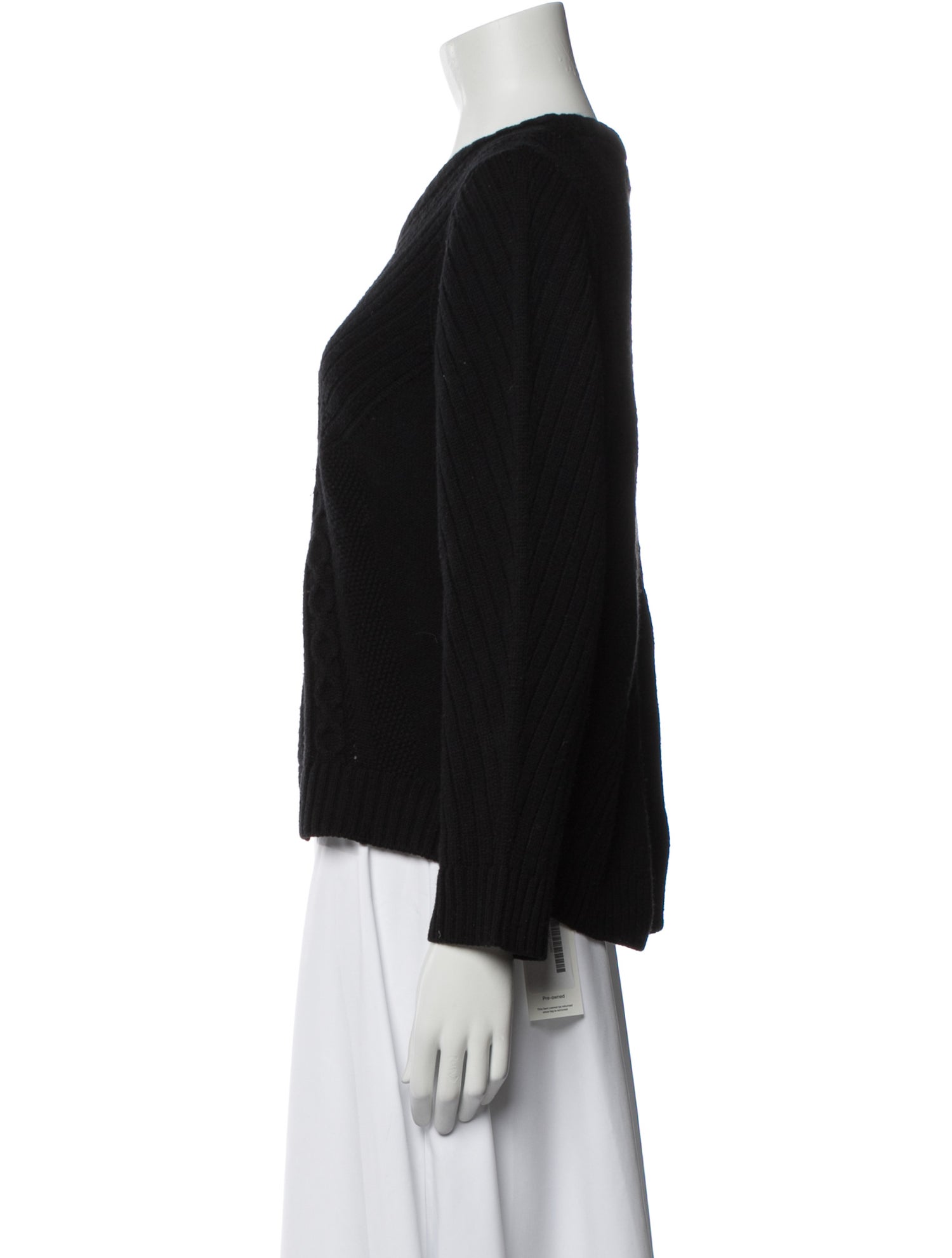 Milly Merino Wool Scoop Neck Sweater
