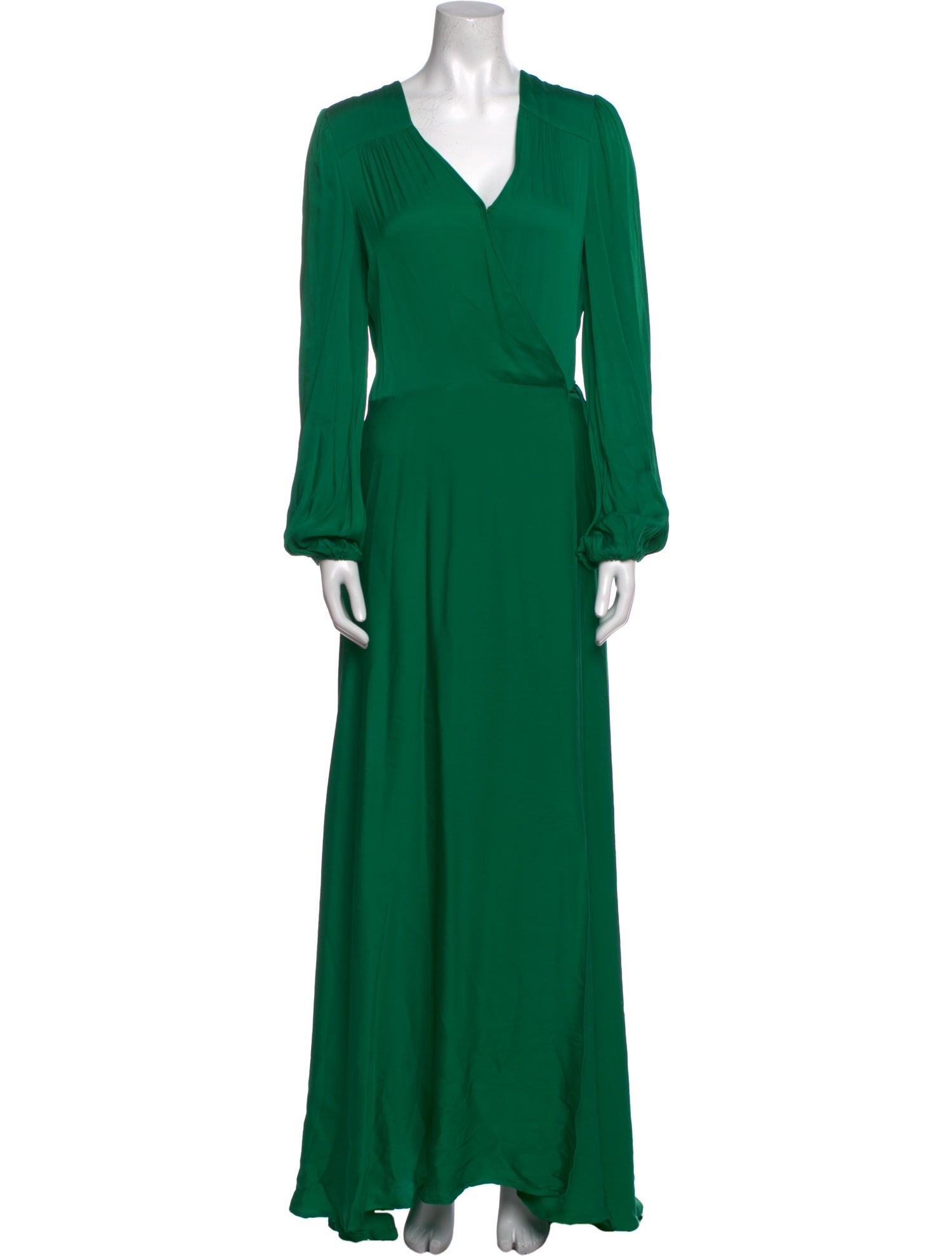Milly V-Neck Long Dress