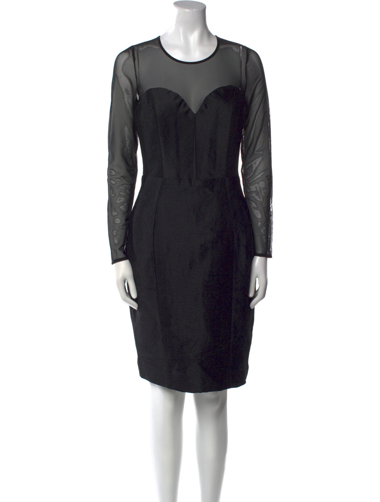 Milly Scoop Neck Knee-Length Dress w/ Tags