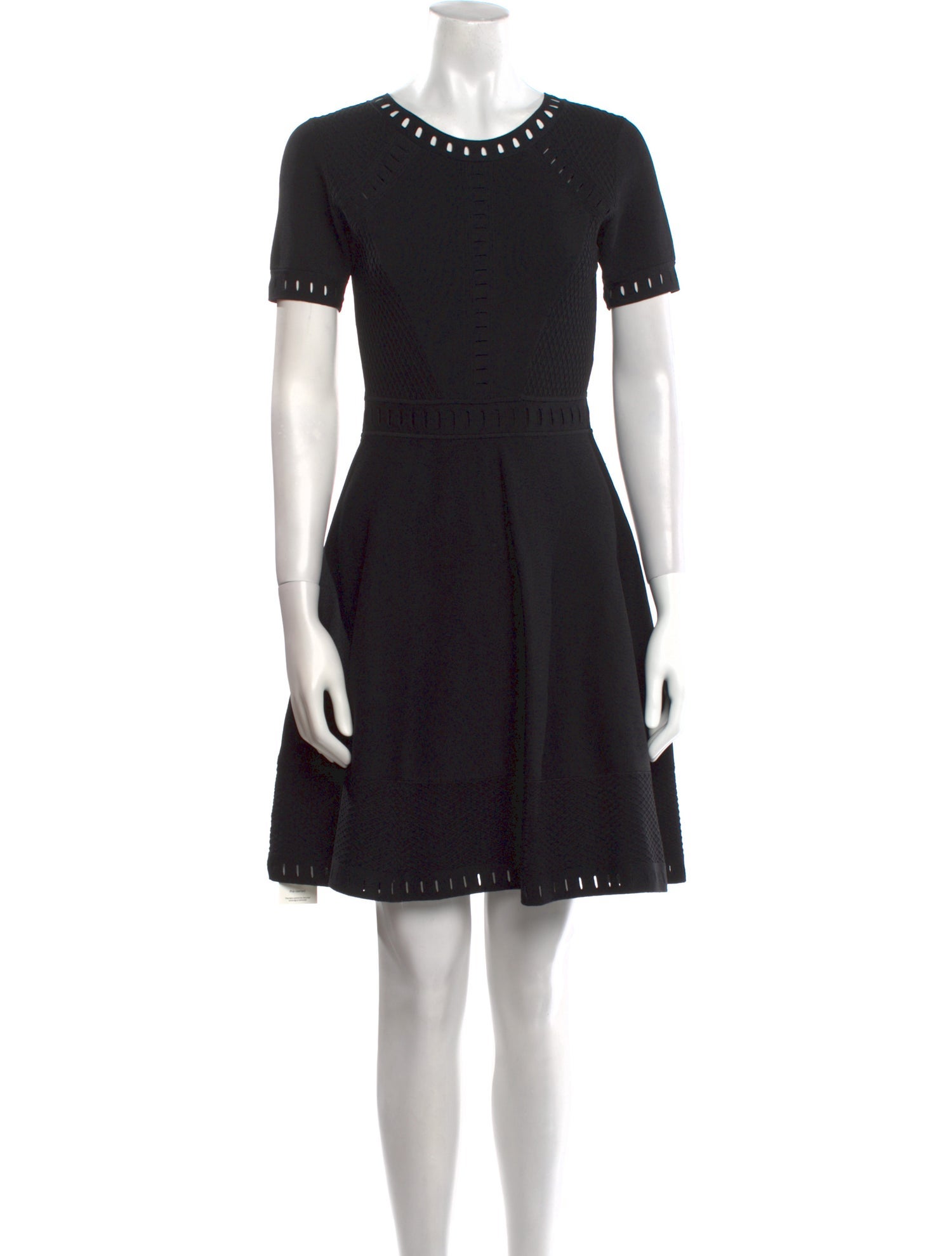Milly Crew Neck Mini Dress