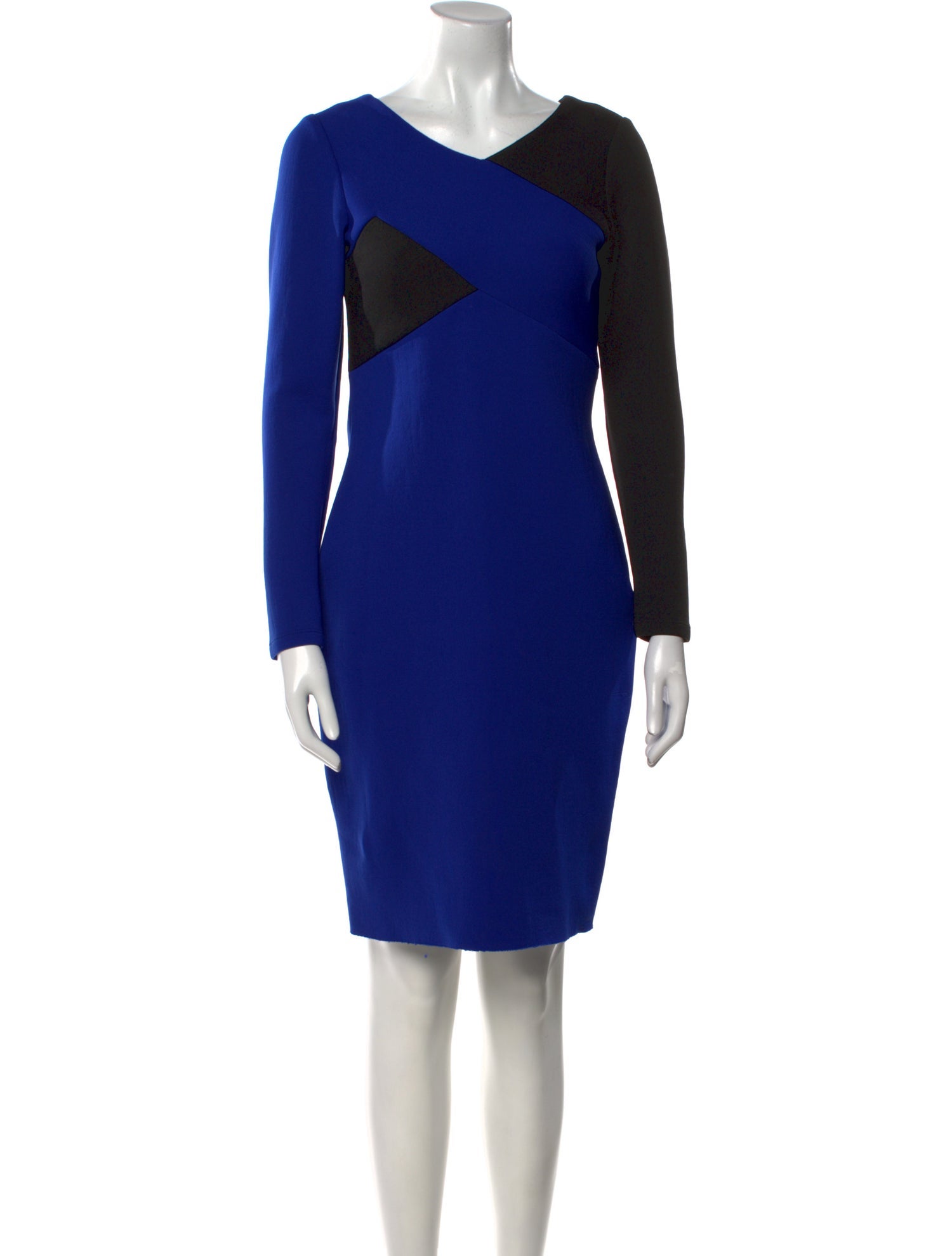 Milly V-Neck Mini Dress