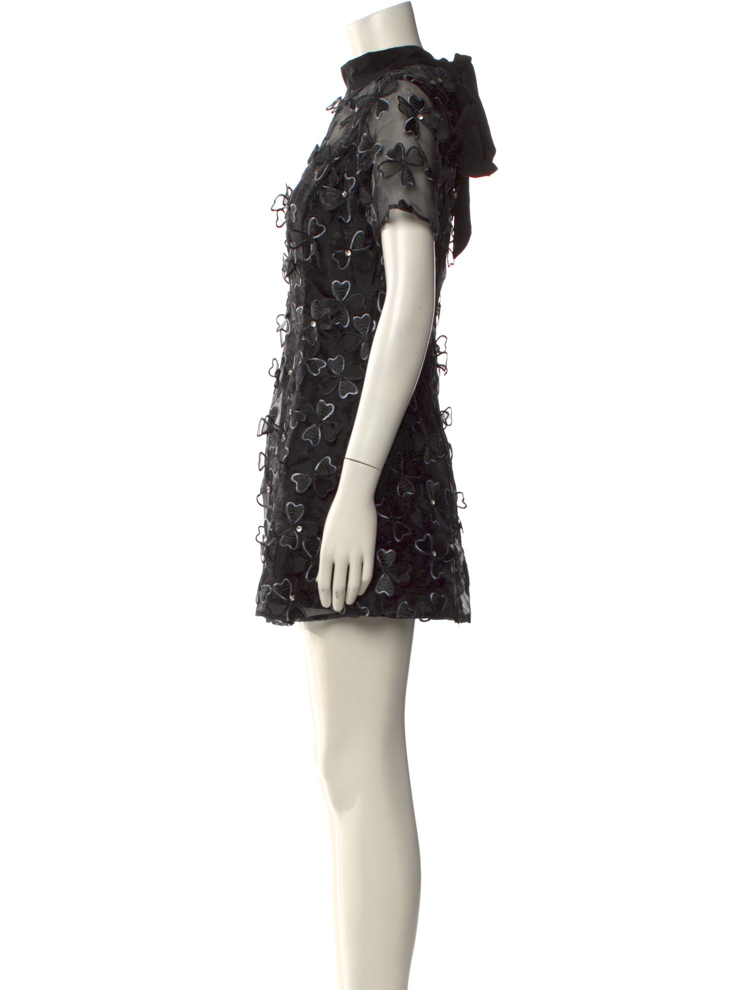 Milly Lace Pattern Mini Dress w/ Tags